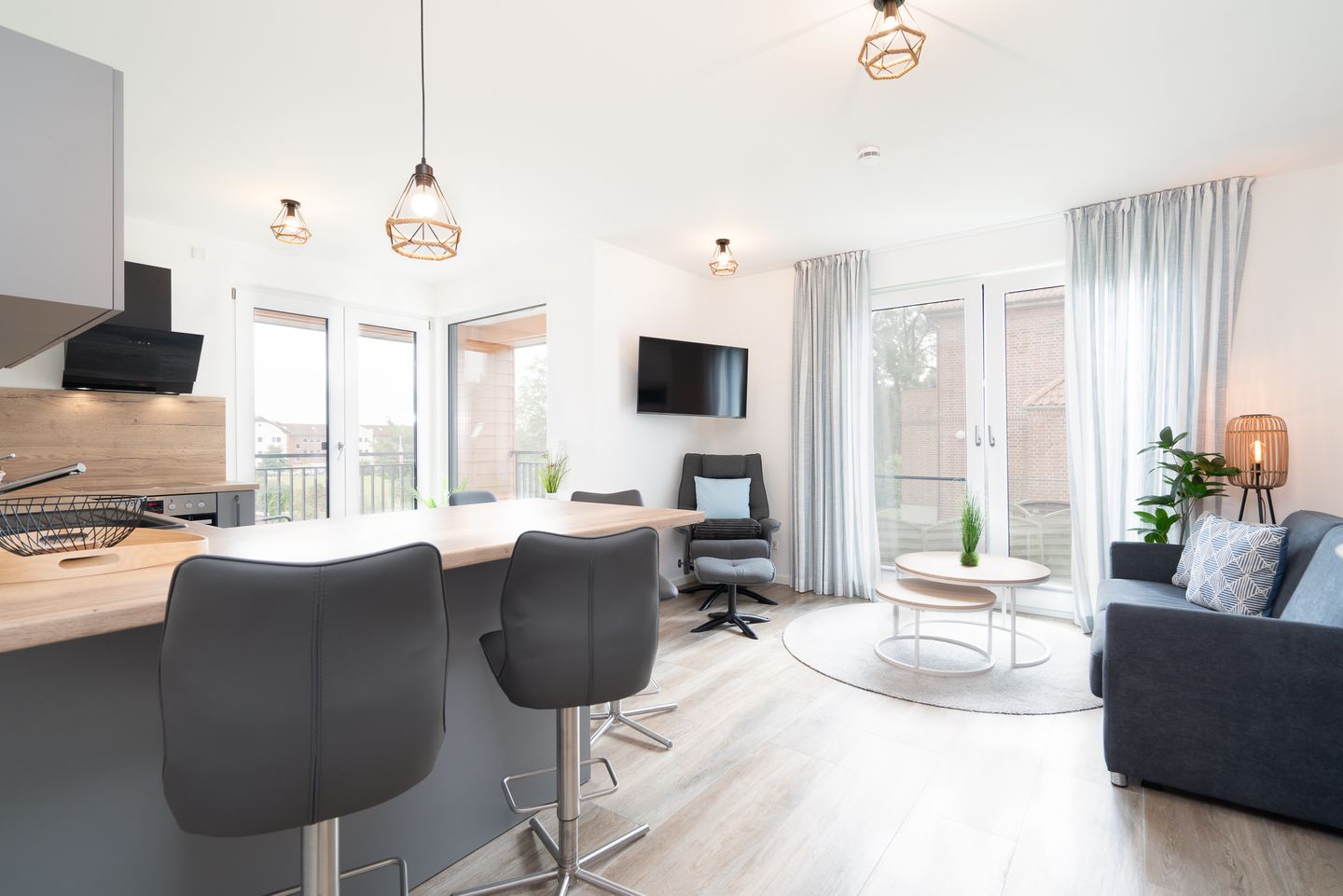 Am Holm Steife Brise Nr. 2 Neustadt in Holstein - Wohnzimmer