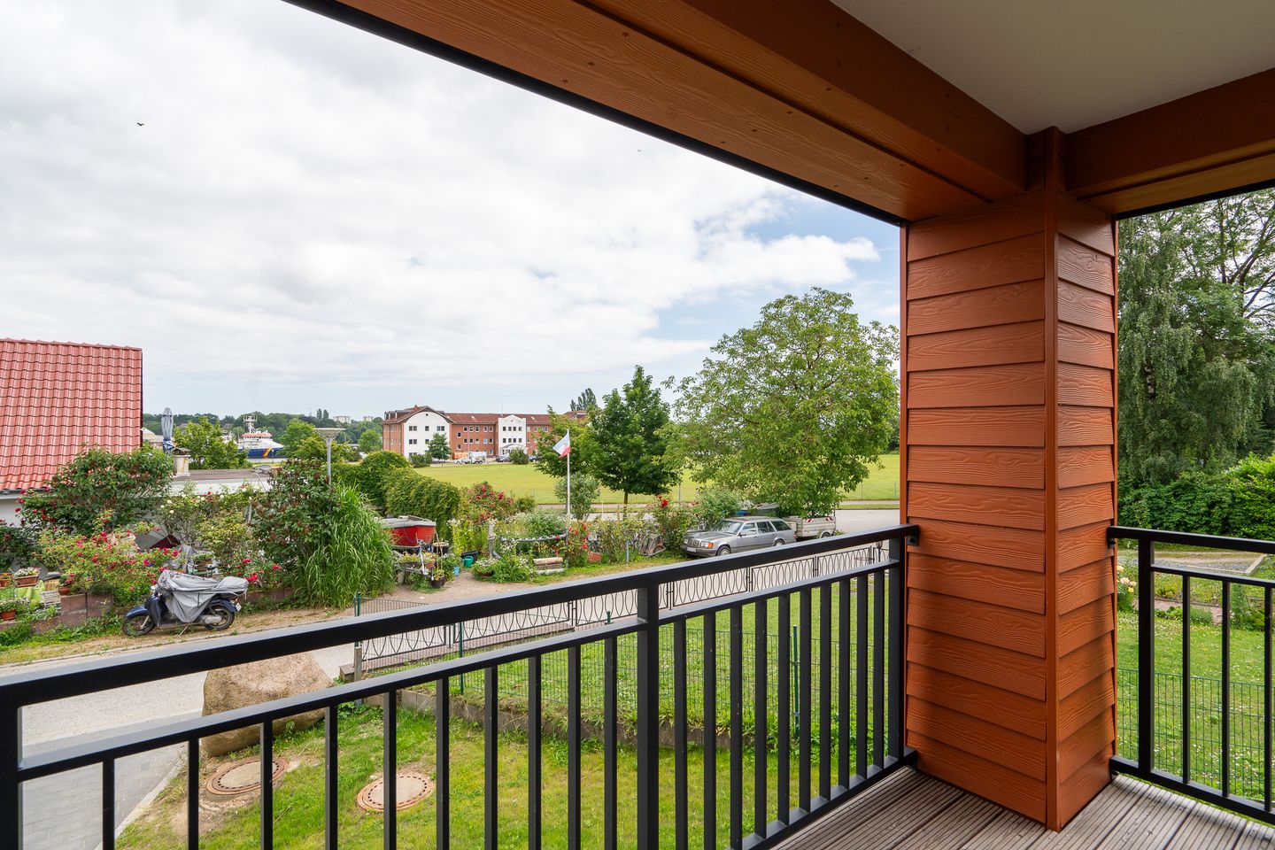 Am Holm Steife Brise Nr. 2 Neustadt in Holstein - Balkon