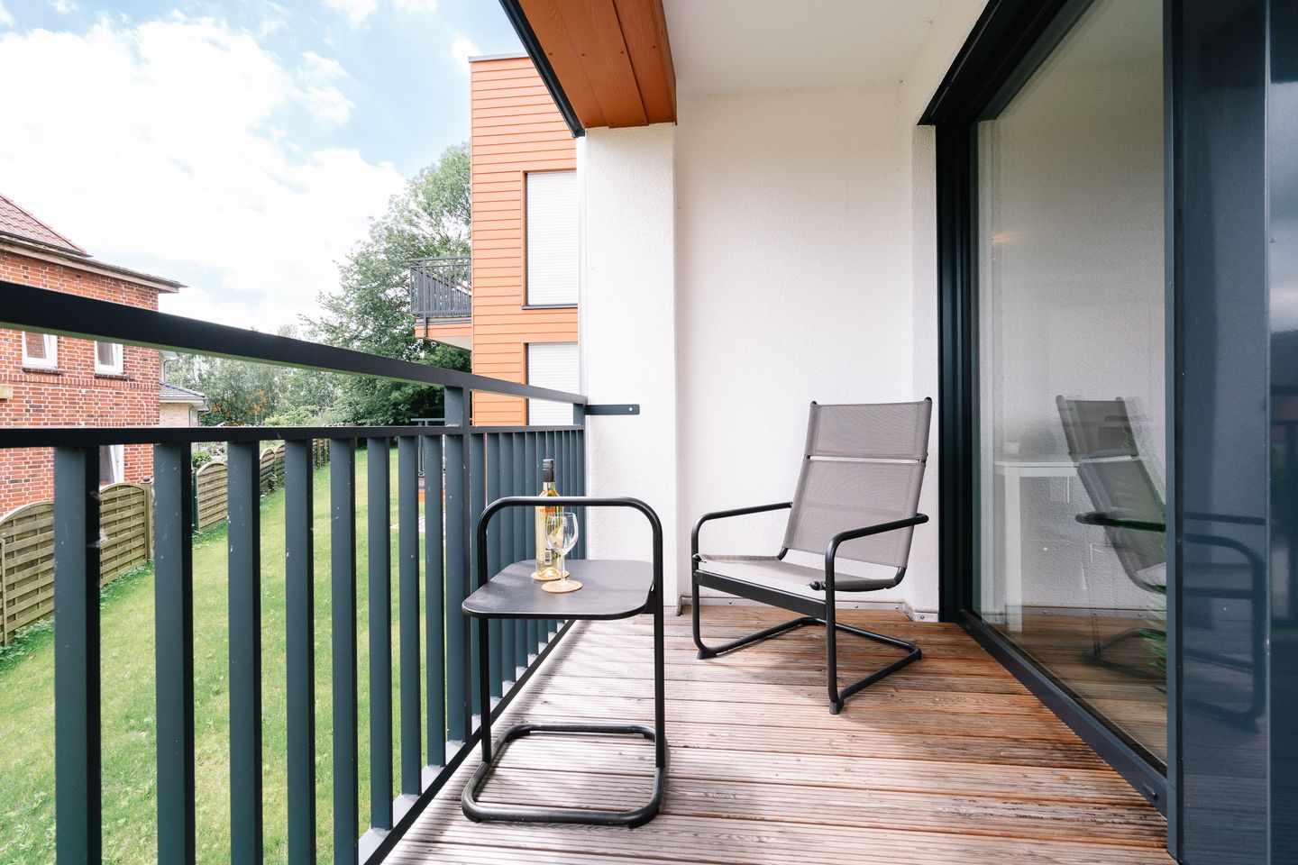 Am Holm Steife Brise Nr. 2 Neustadt in Holstein - Balkon