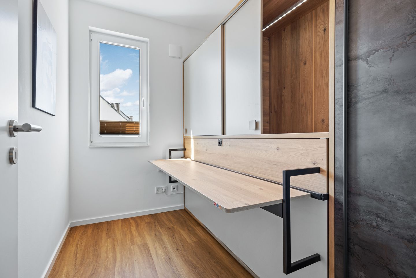 Weiße Villen Weiße Villen 1-09 Boltenhagen - Schlafzimmer mit Einzelbett