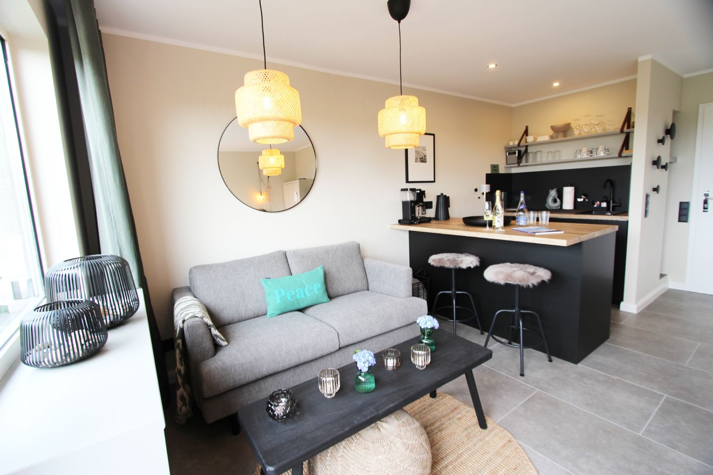 Hej Anna! - Osetal 10, App.6 Wenningstedt - Wohnzimmer