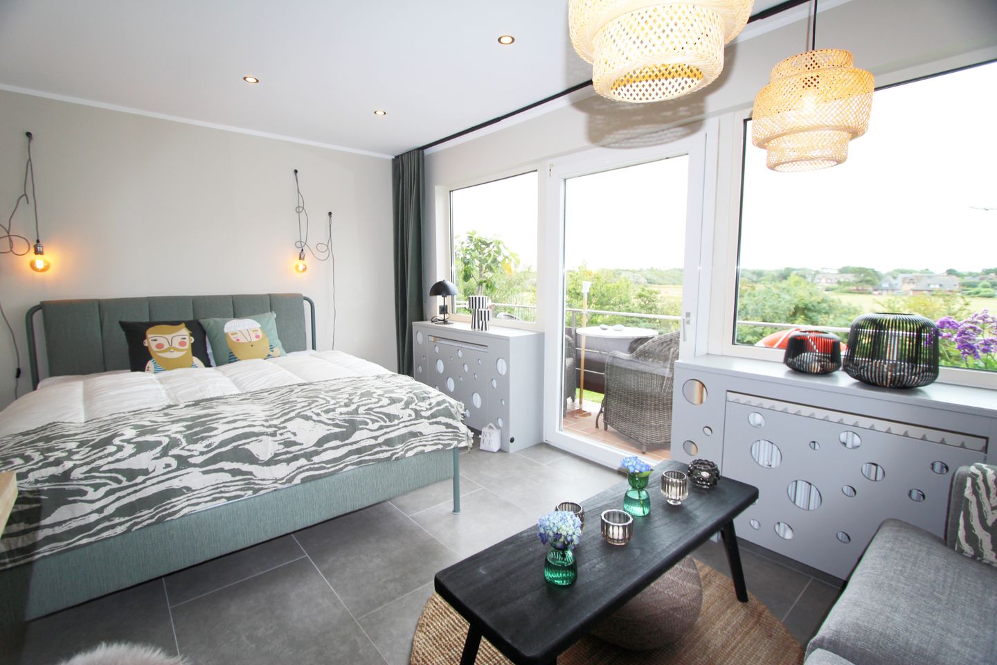 Hej Anna! - Osetal 10, App.6 Wenningstedt - Wohnzimmer