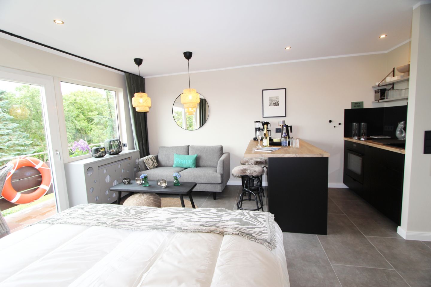 Hej Anna! - Osetal 10, App.6 Wenningstedt - Wohnzimmer