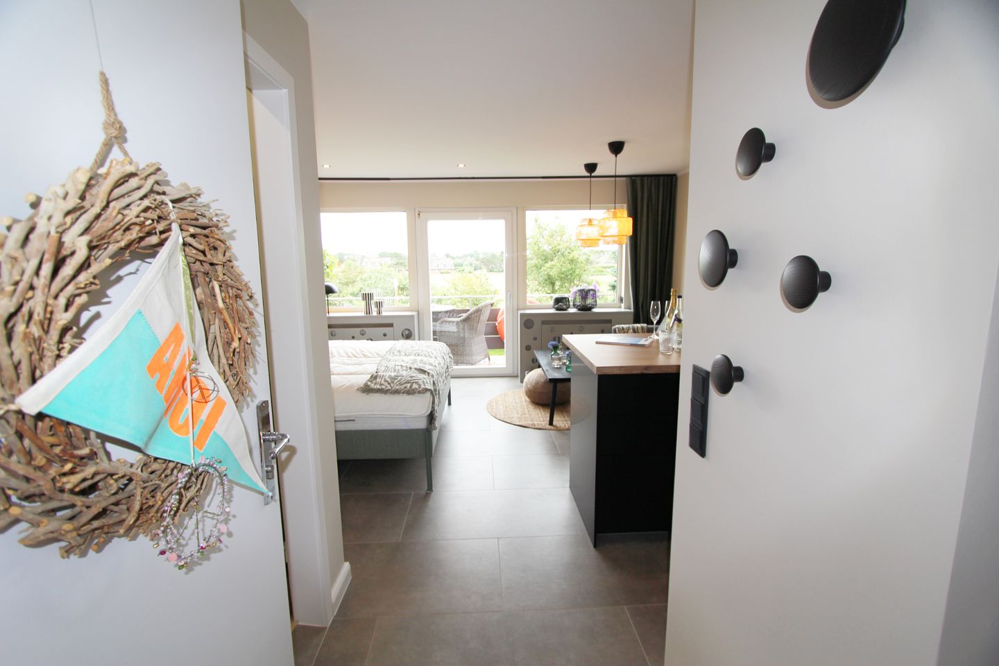 Hej Anna! - Osetal 10, App.6 Wenningstedt - Wohnzimmer