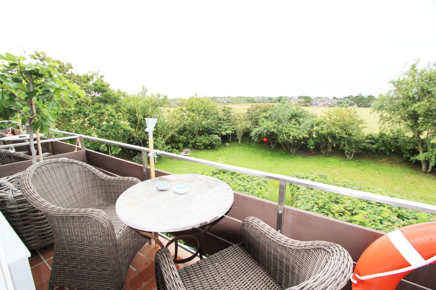 Hej Anna! - Osetal 10, App.6 Wenningstedt - Balkon