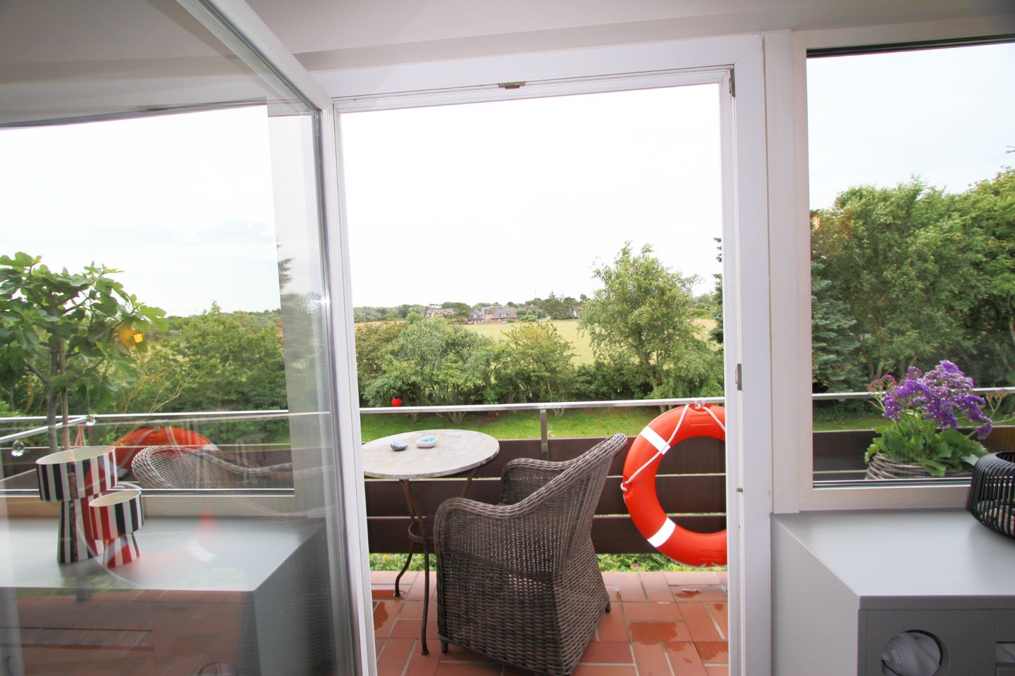 Hej Anna! - Osetal 10, App.6 Wenningstedt - Balkon