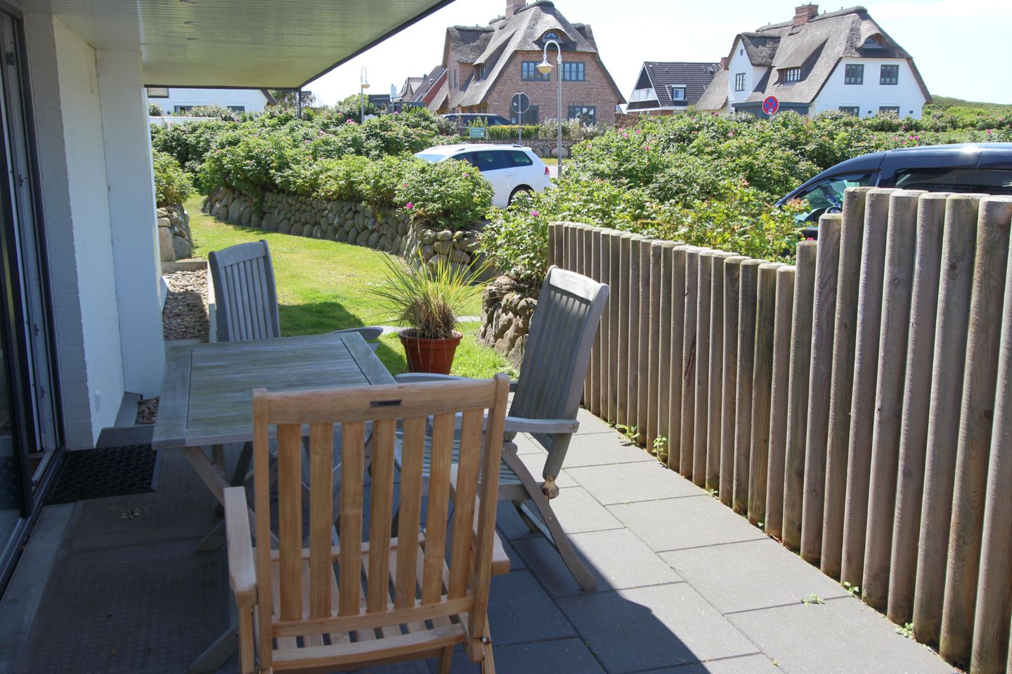 Neptun - Dünenstr. 2, App.5 Wenningstedt - Terrasse