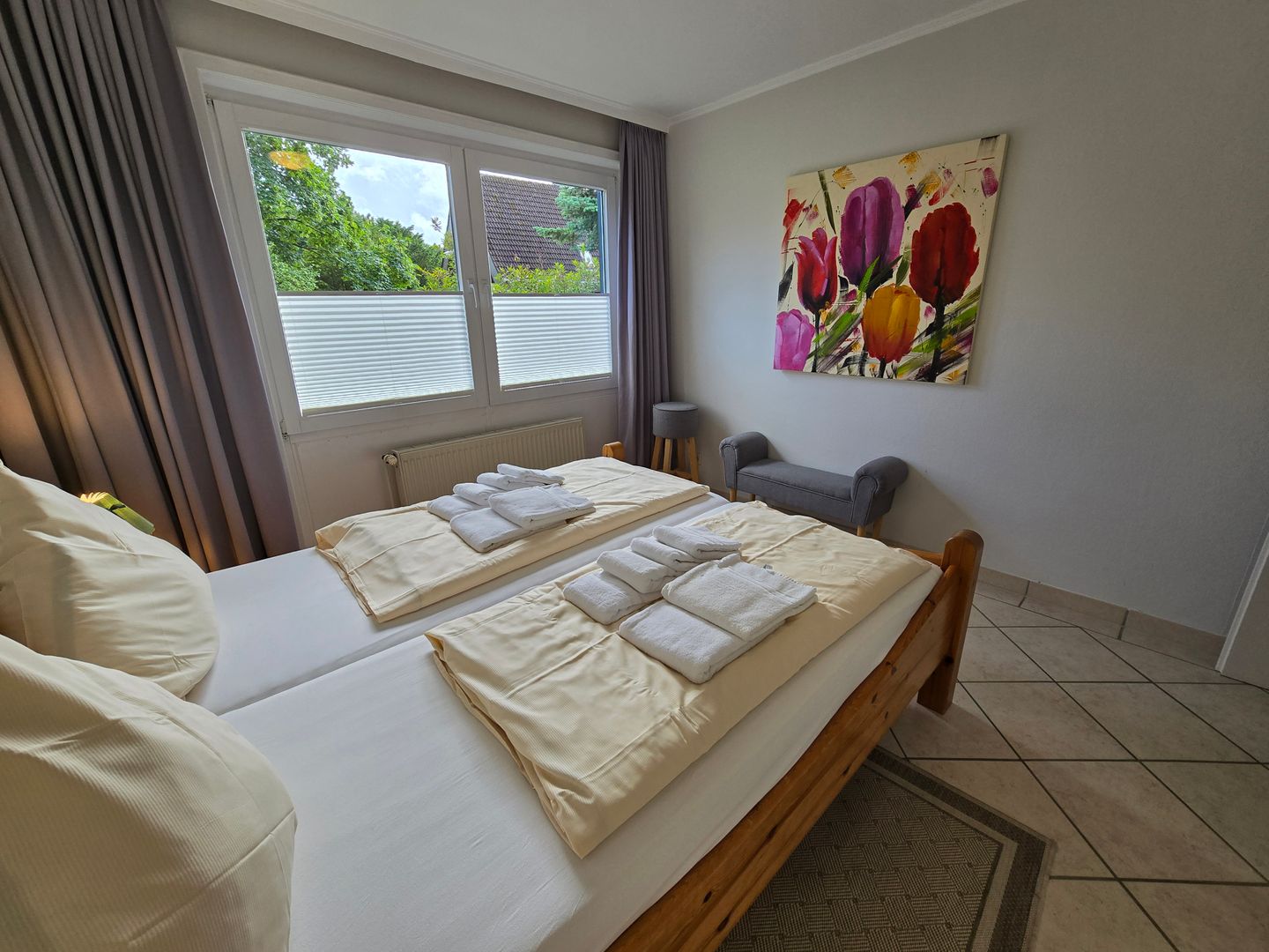  Mühlengrund - Mühlenstr. 35 Wyk auf Föhr - Schlafzimmer