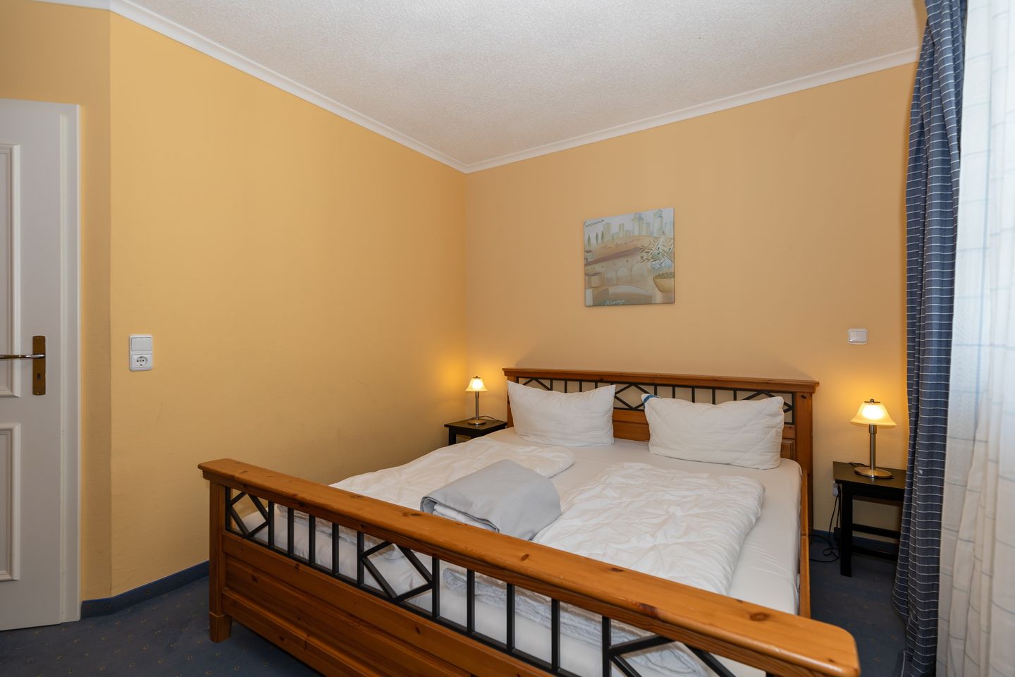 Apartmenthaus Atlantik Apartmenthaus Atlantik 318 Kühlungsborn - Schlafzimmer mit Doppelbett