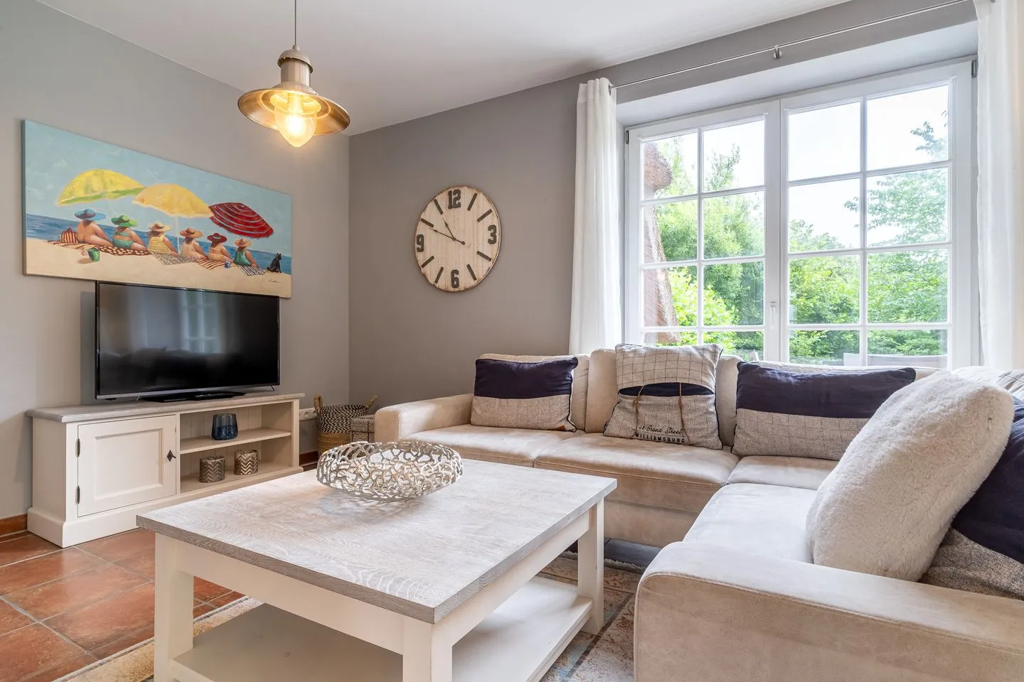 Westmarken Reetdachhaus Strandkontor SPO Ording - 