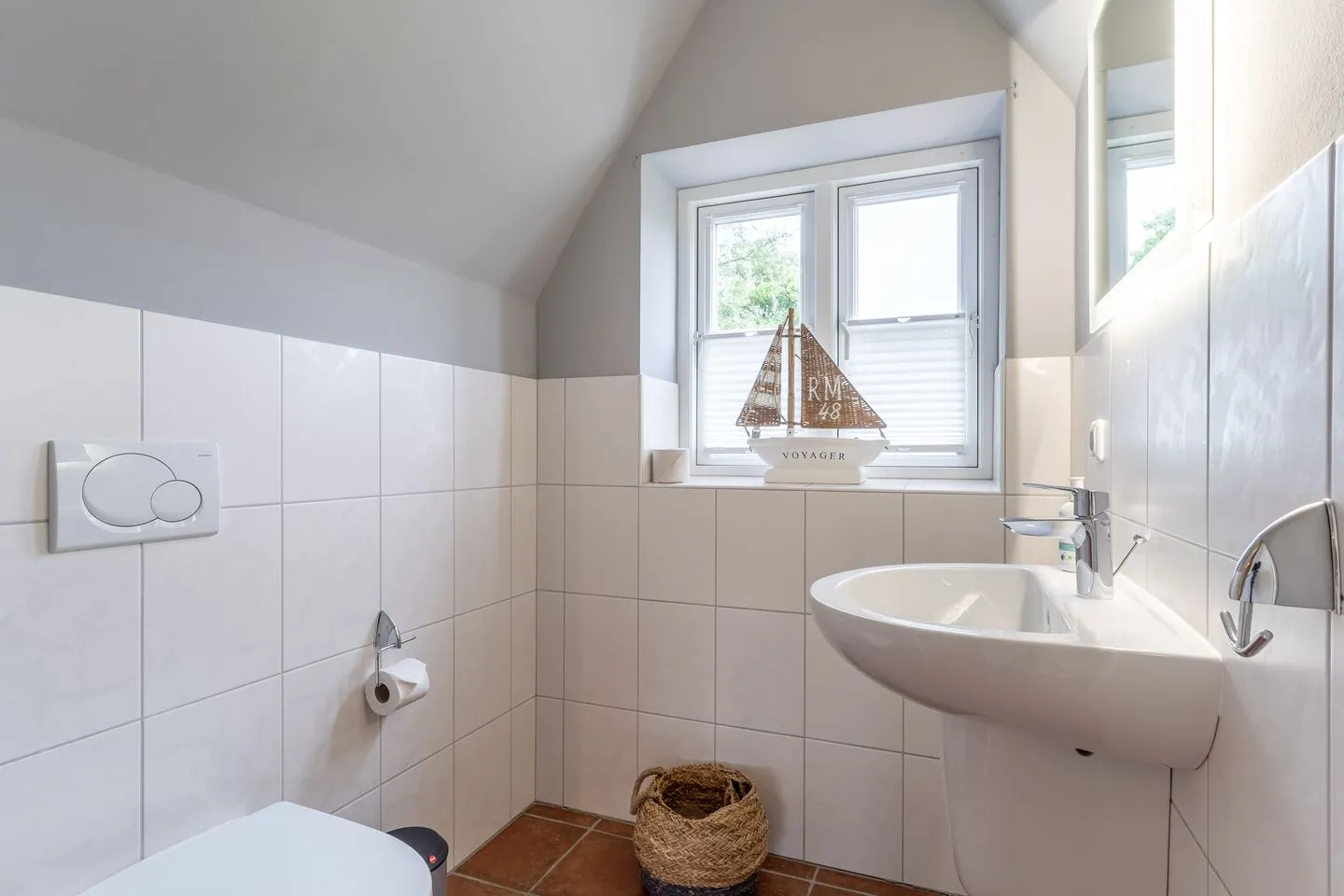 Westmarken Reetdachhaus Strandkontor SPO Ording - 