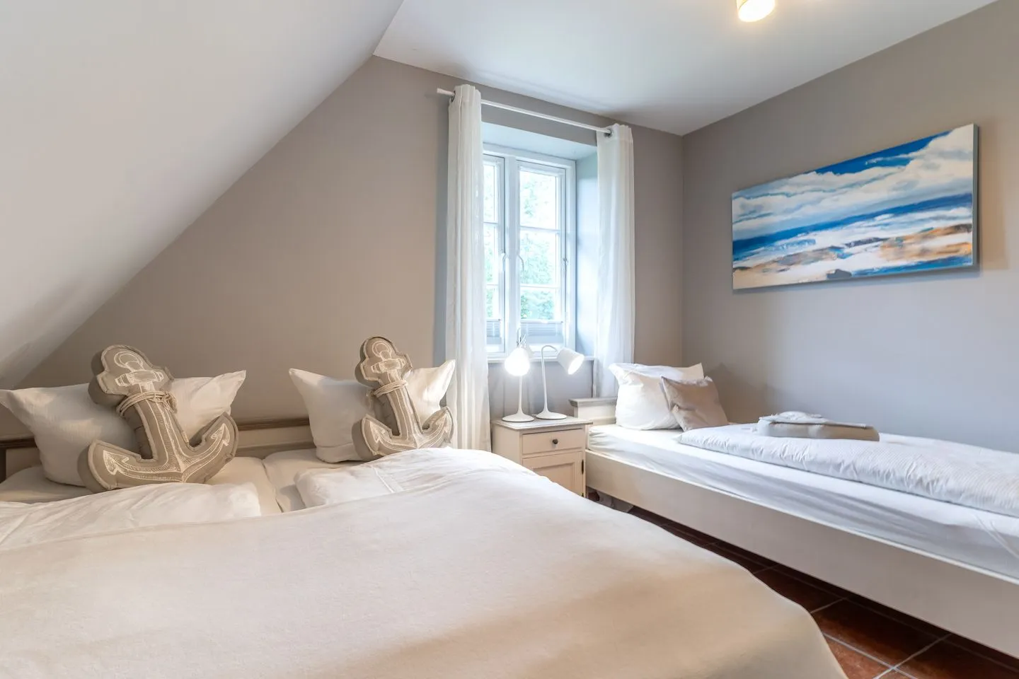 Westmarken Reetdachhaus Strandkontor SPO Ording - 