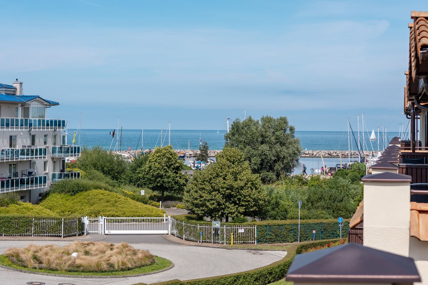 Urlaubsräume am Meer Urlaubsräume am Meer 4-12 Kühlungsborn - Balkon mit Ausblick