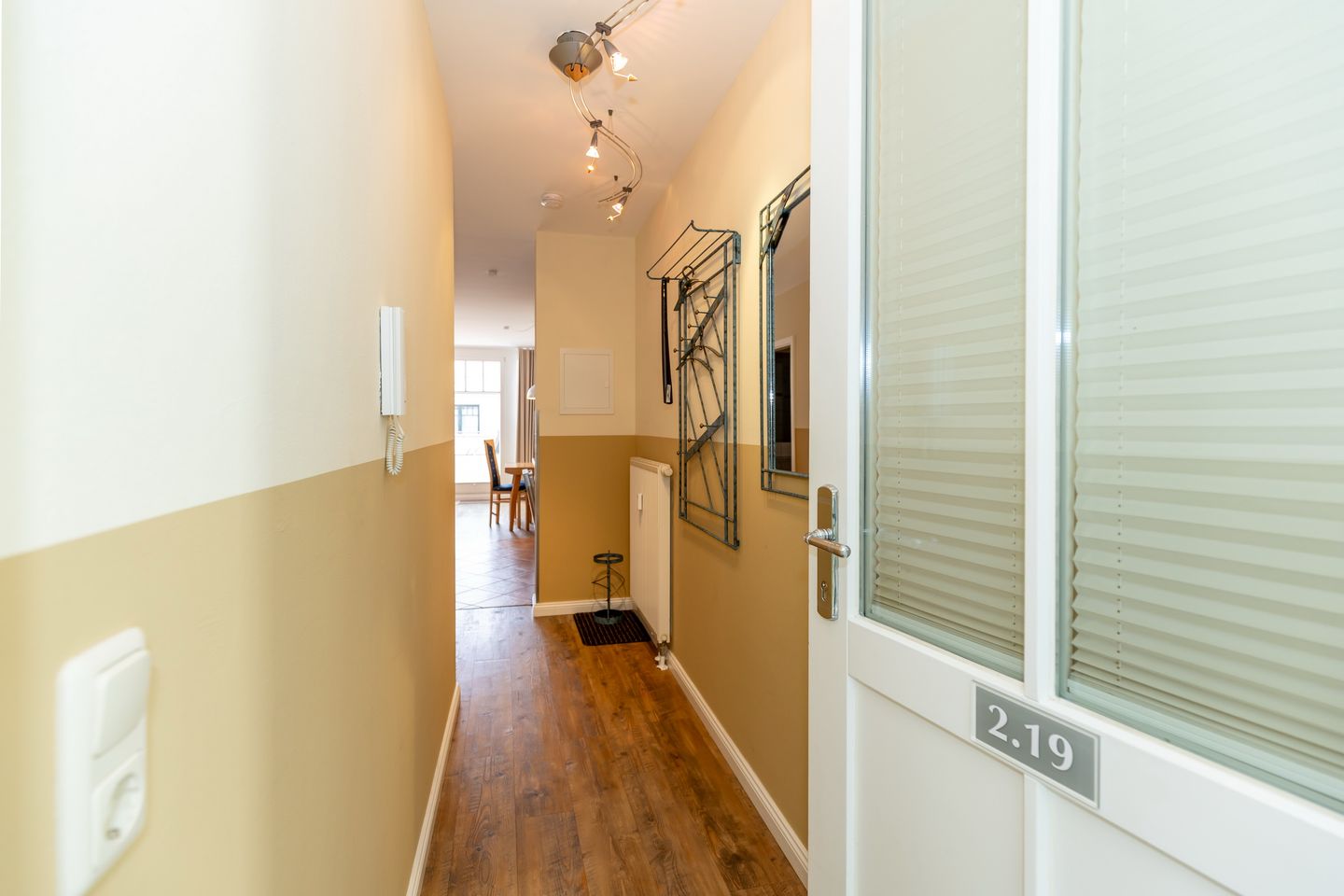 Meeresblick Meeresblick 219 Kühlungsborn - Flur mit Garderobe