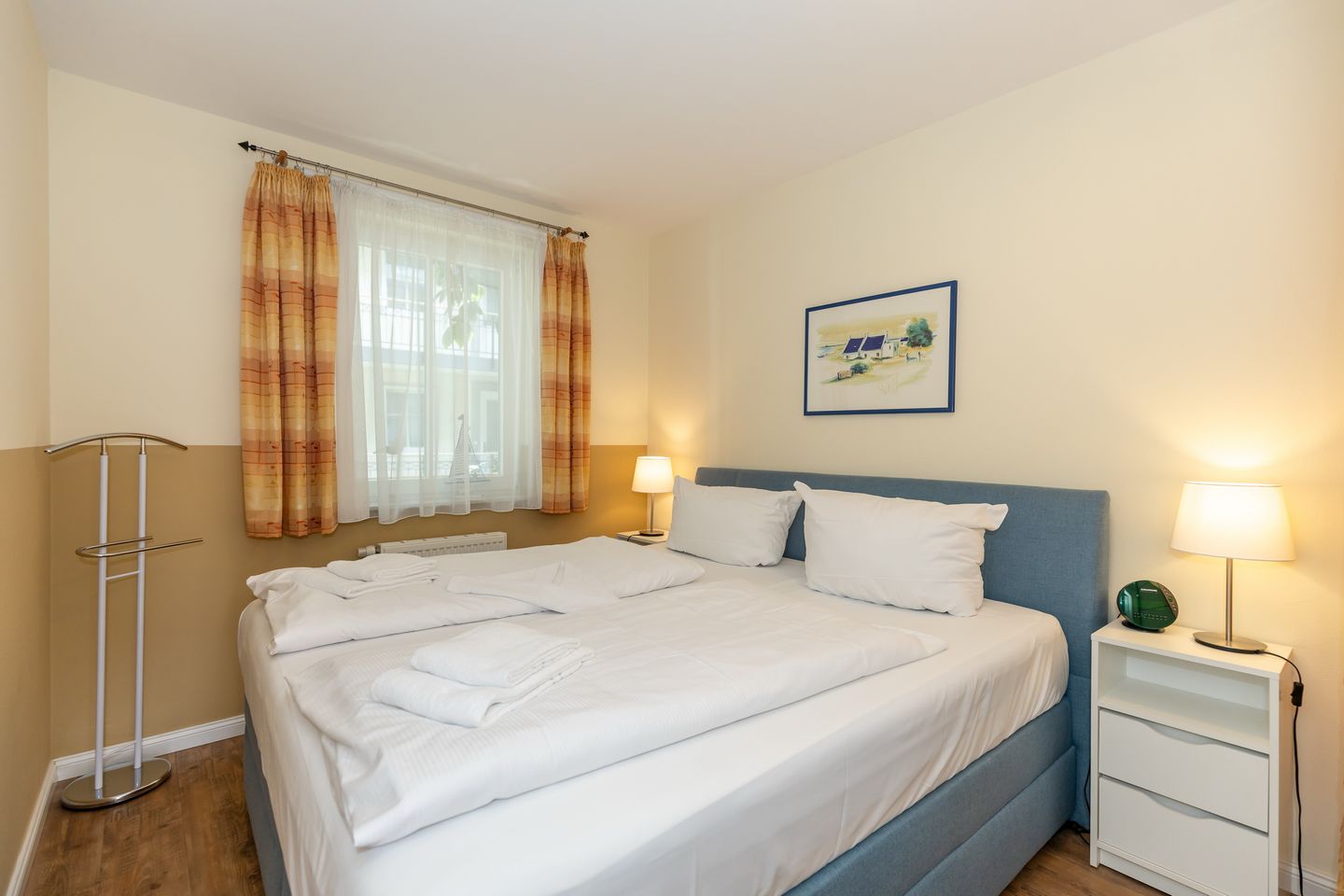 Meeresblick Meeresblick 219 Kühlungsborn - Schlafzimmer mit Doppelbett