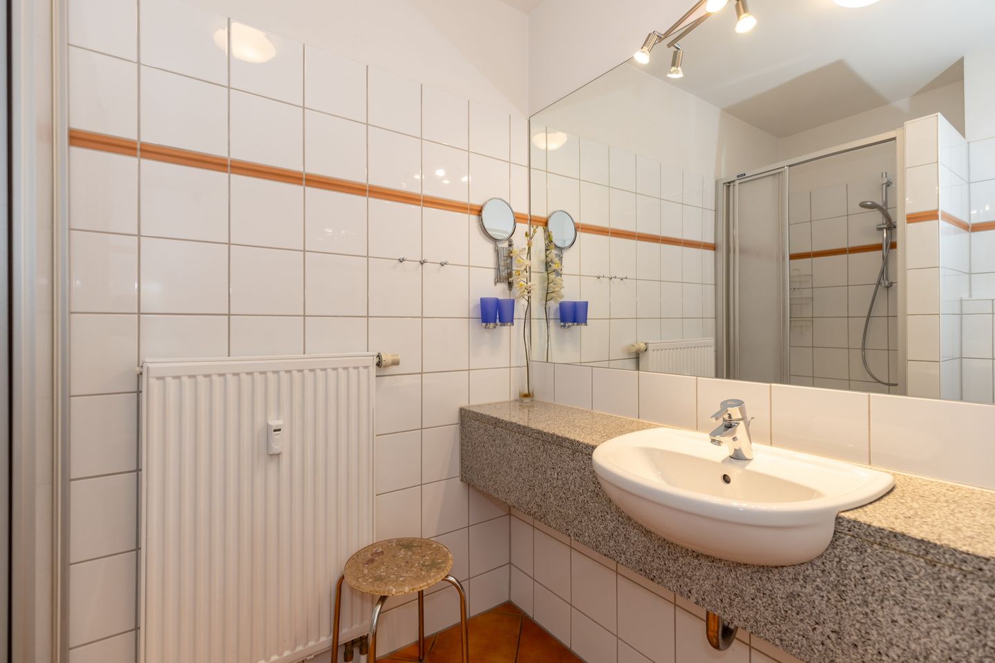 Meeresblick Meeresblick 219 Kühlungsborn - Badezimmer mit Dusche