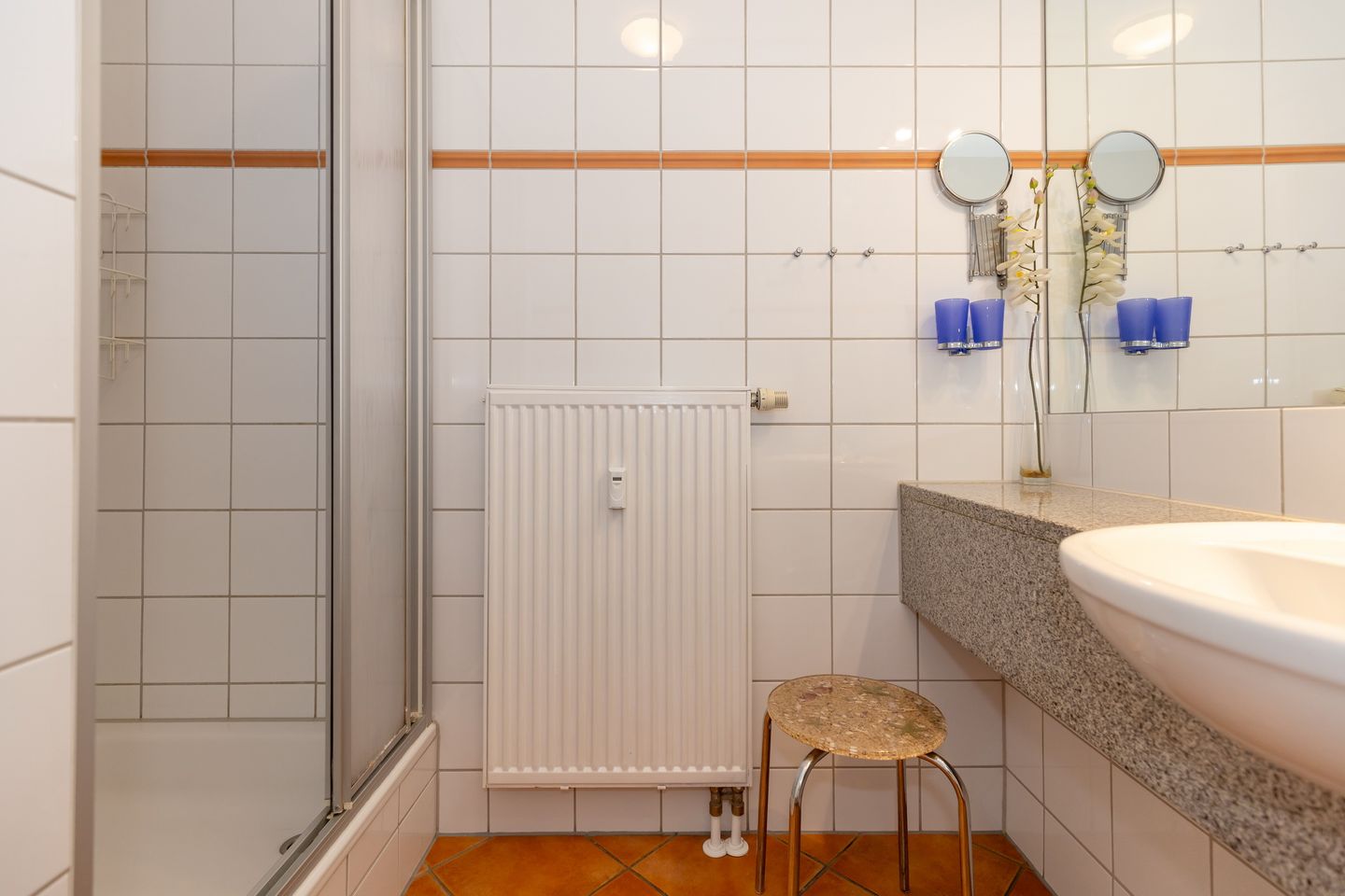 Meeresblick Meeresblick 219 Kühlungsborn - Badezimmer mit Dusche