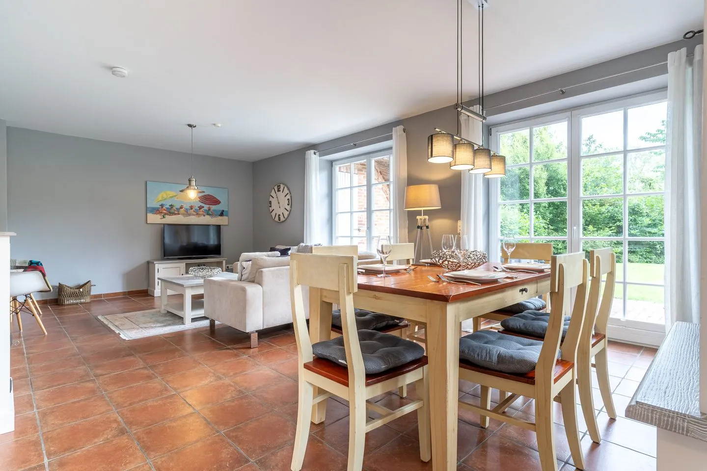 Westmarken Reetdachhaus Strandkontor SPO Ording - 