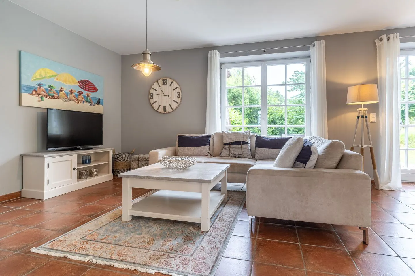 Westmarken Reetdachhaus Strandkontor SPO Ording - 