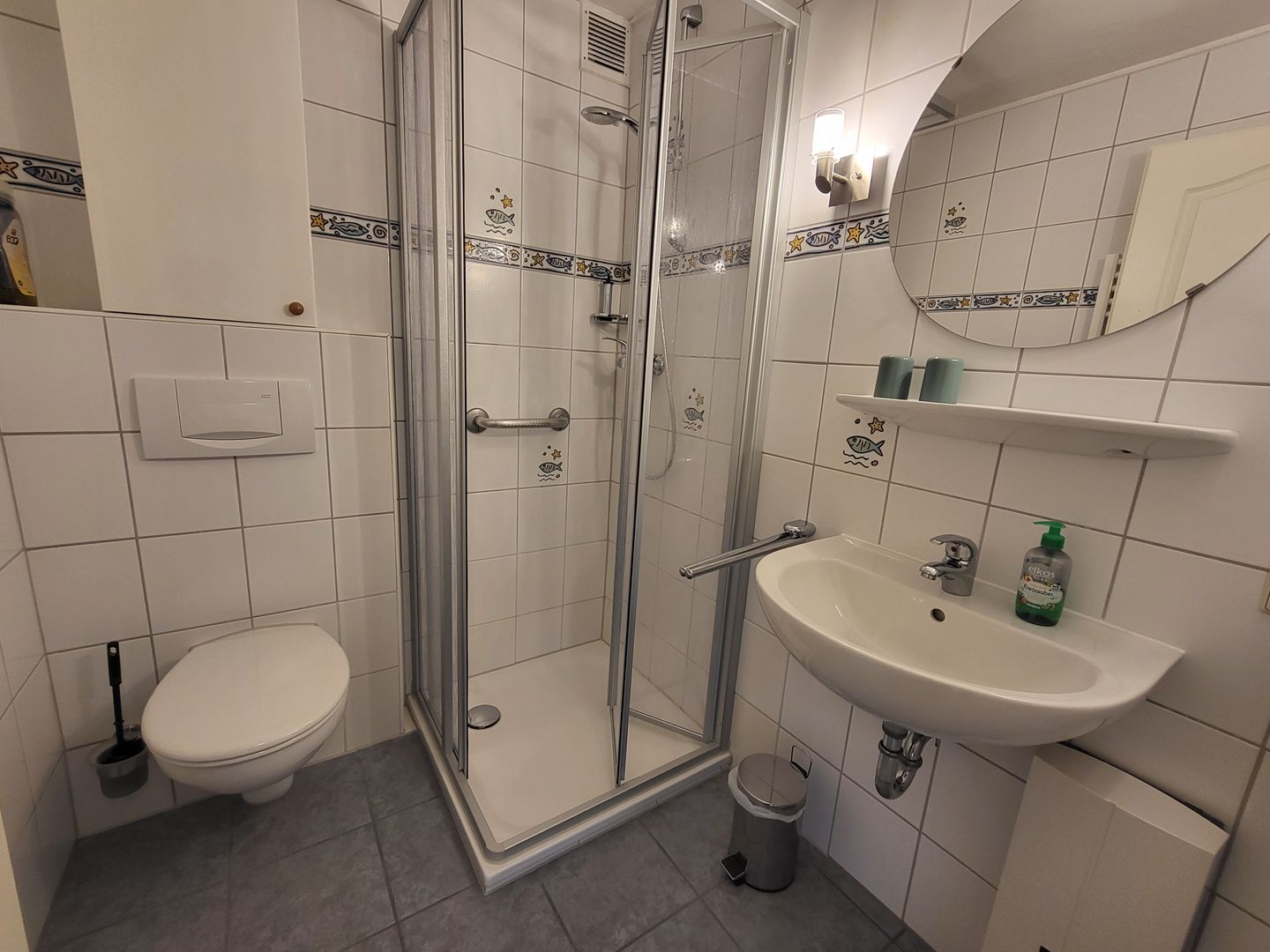 Meeresbrandung Wyk auf Föhr - Badezimmer