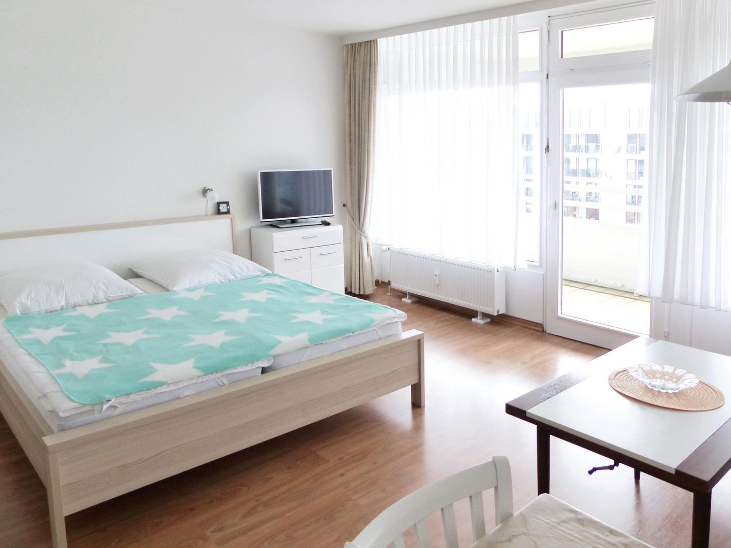 Kaiserhof Apartment 665, Typ J  - Bett