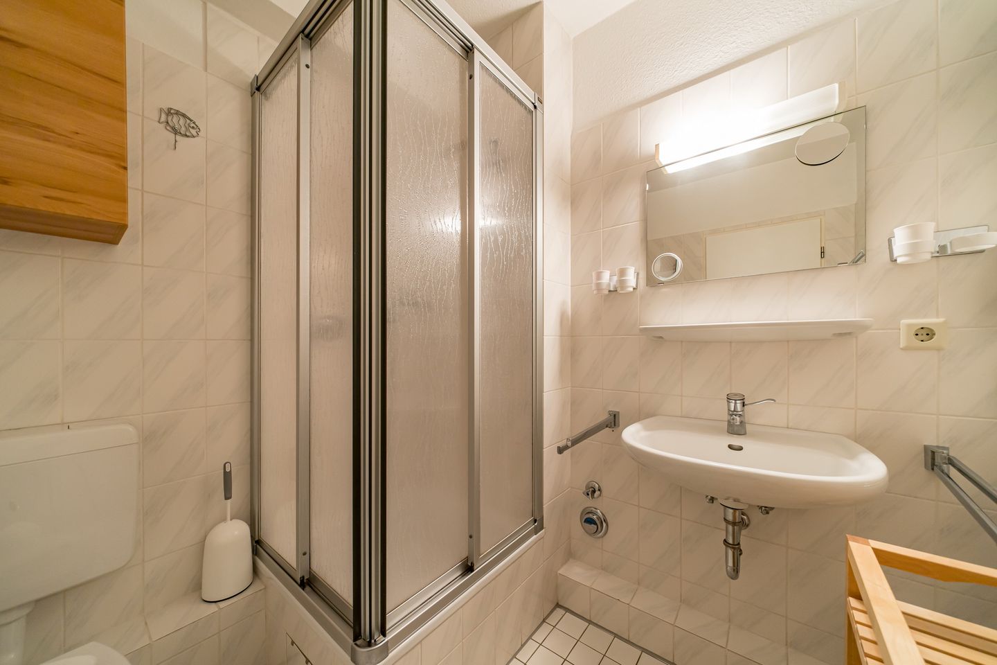 Hus Jadekieker Hus Jadekieker 08 Schillig - Badezimmer mit Dusche