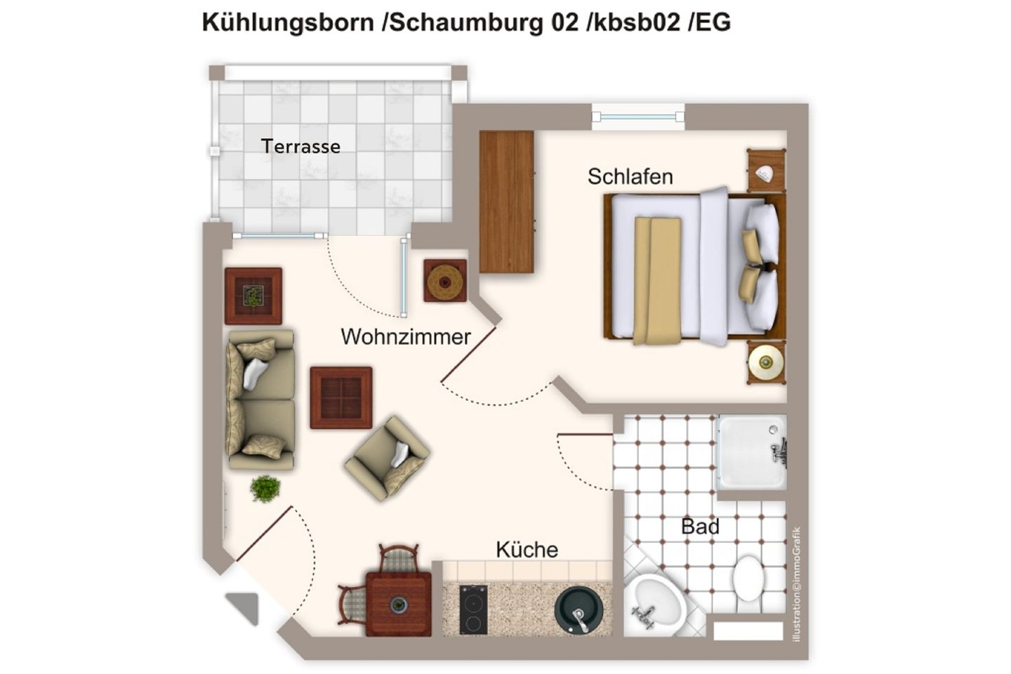 Schaumburg Schaumburg 02 Kühlungsborn - Grundriss