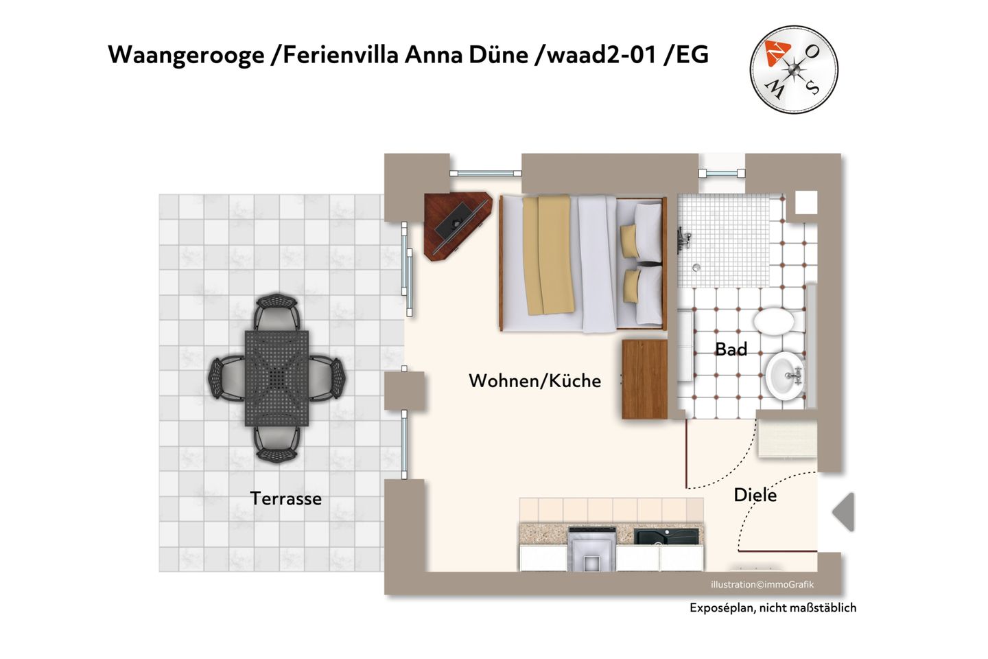 Ferienvillen Anna Düne Ferienvillen Anna Düne 2-01 Wangerooge -