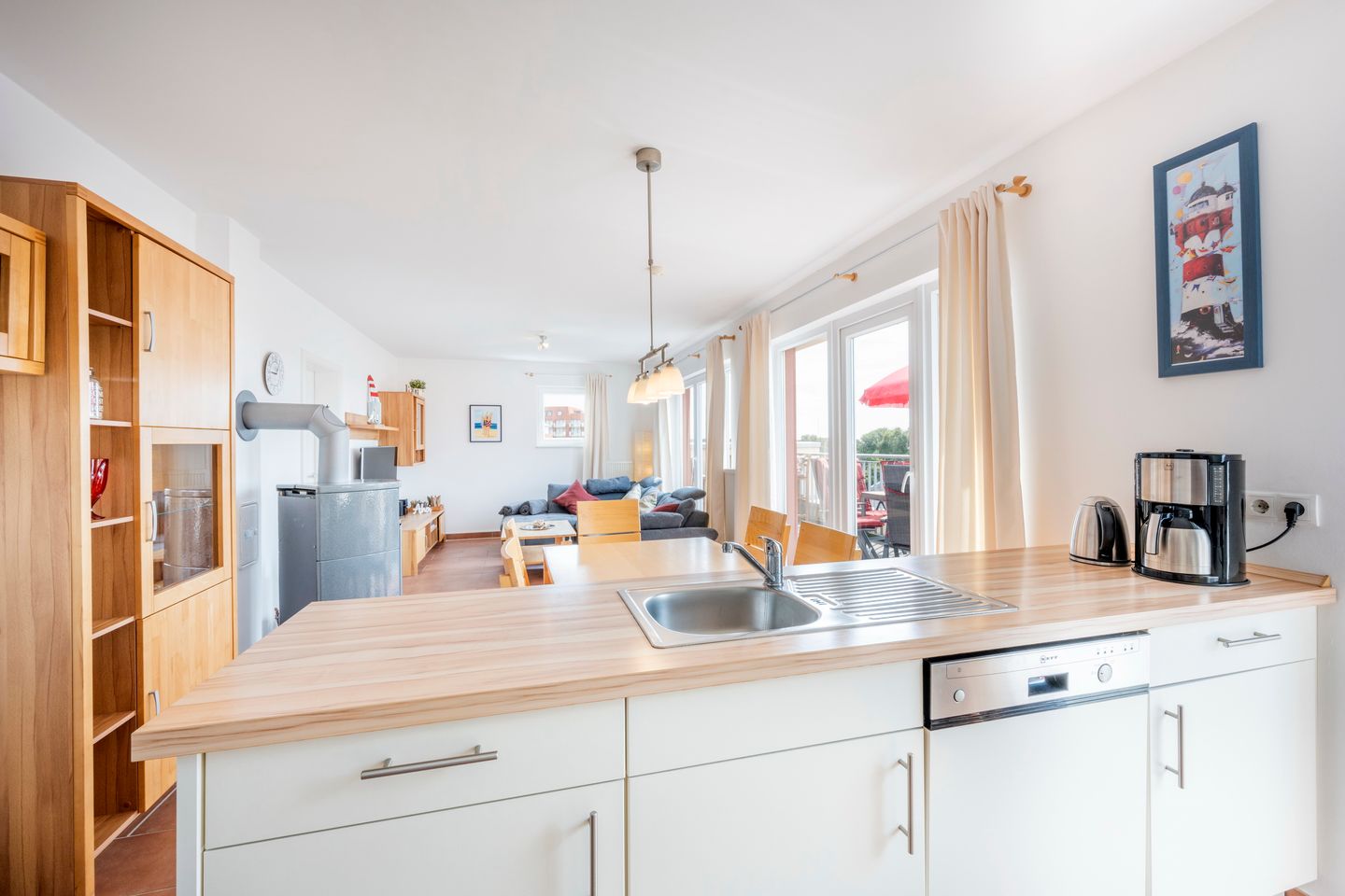 NordseeResort Friesland NordseeResort Friesland 52-4-S Schillig - Küchenzeile mit Backofen