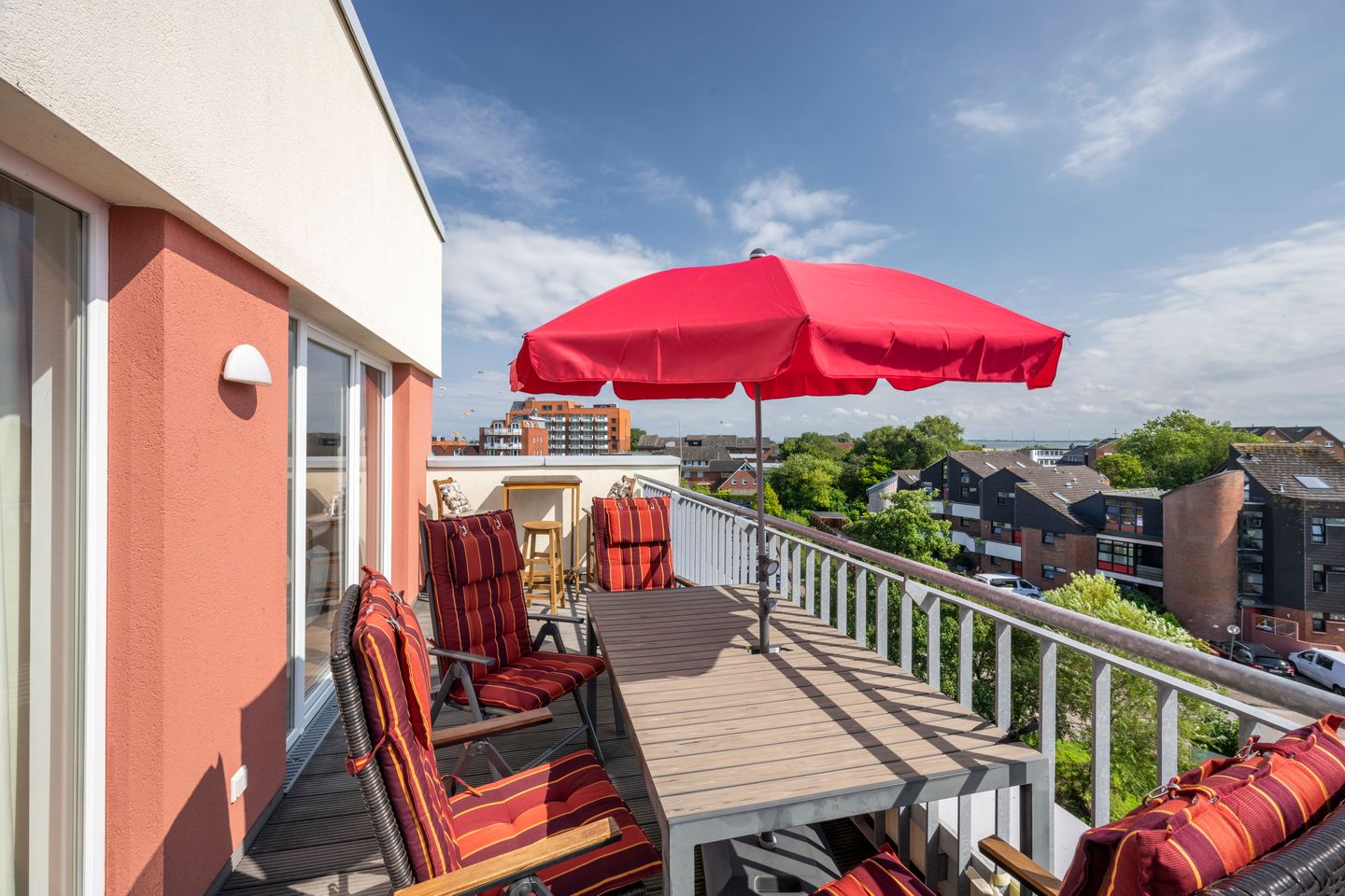NordseeResort Friesland NordseeResort Friesland 52-4-S Schillig - Balkon mit Gartenmöbeln
