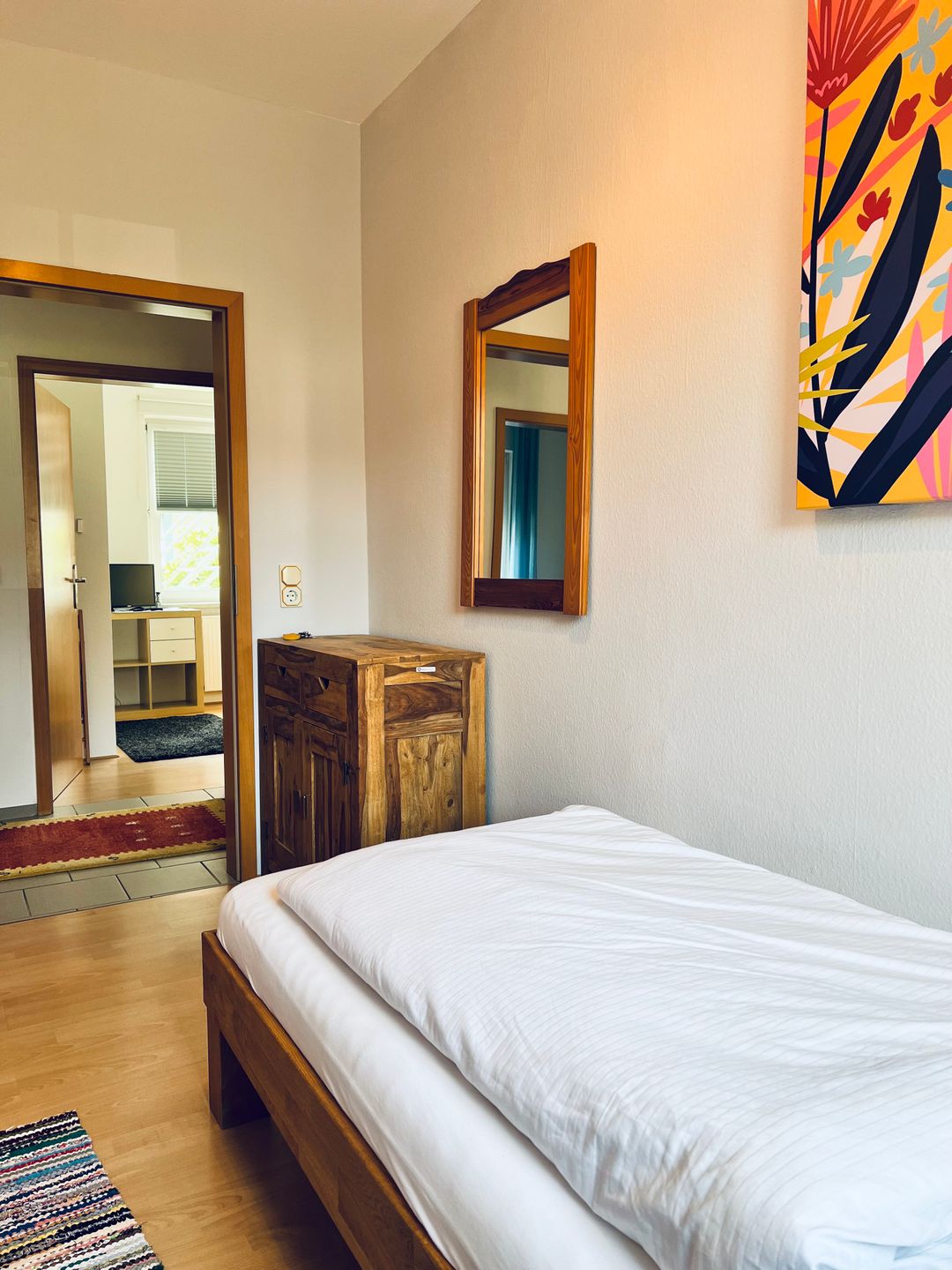 Friesenkate Backbord Norderney - die insellotsen Norderney / Friesenkate Backbord - Schlafzimmer 2 (Einzelbett)