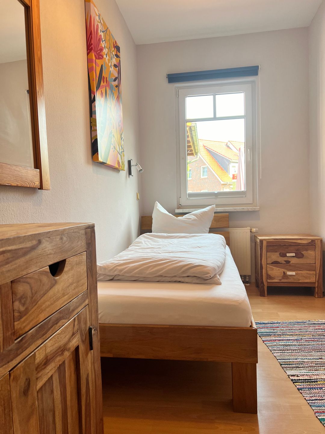 Friesenkate Backbord Norderney - die insellotsen Norderney / Friesenkate Backbord - Schlafzimmer 2 (Einzelbett)