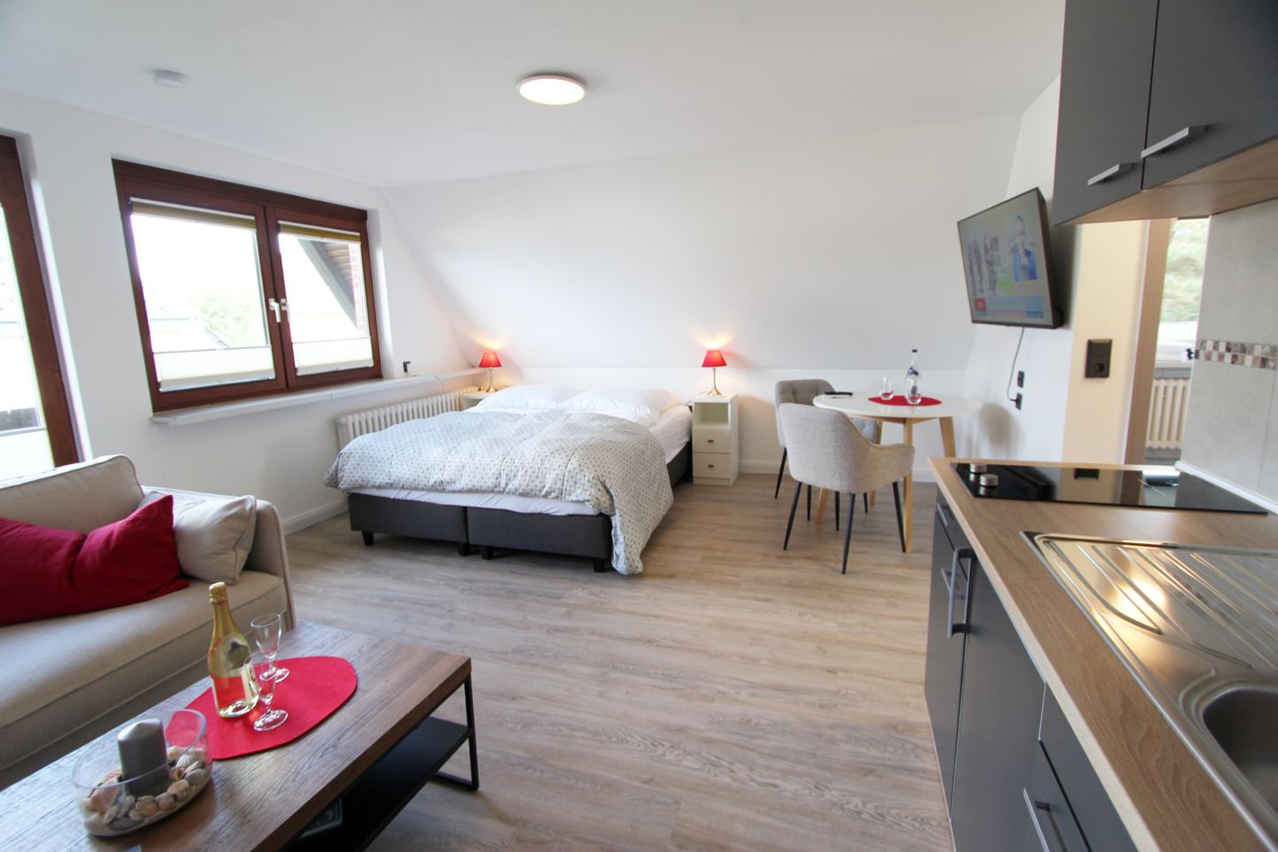 Im Grund 9 - App. 3 Wenningstedt - Wohnzimmer