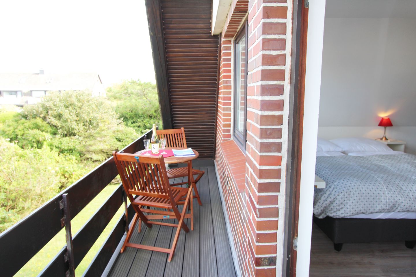 Im Grund 9 - App. 3 Wenningstedt - Balkon