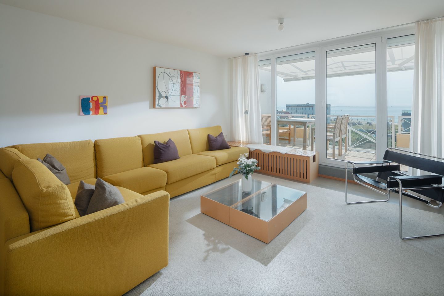  Poseidon am Weststrand Norderney - die insellotsen Norderney / Poseidon am Weststrand - Wohnzimmer