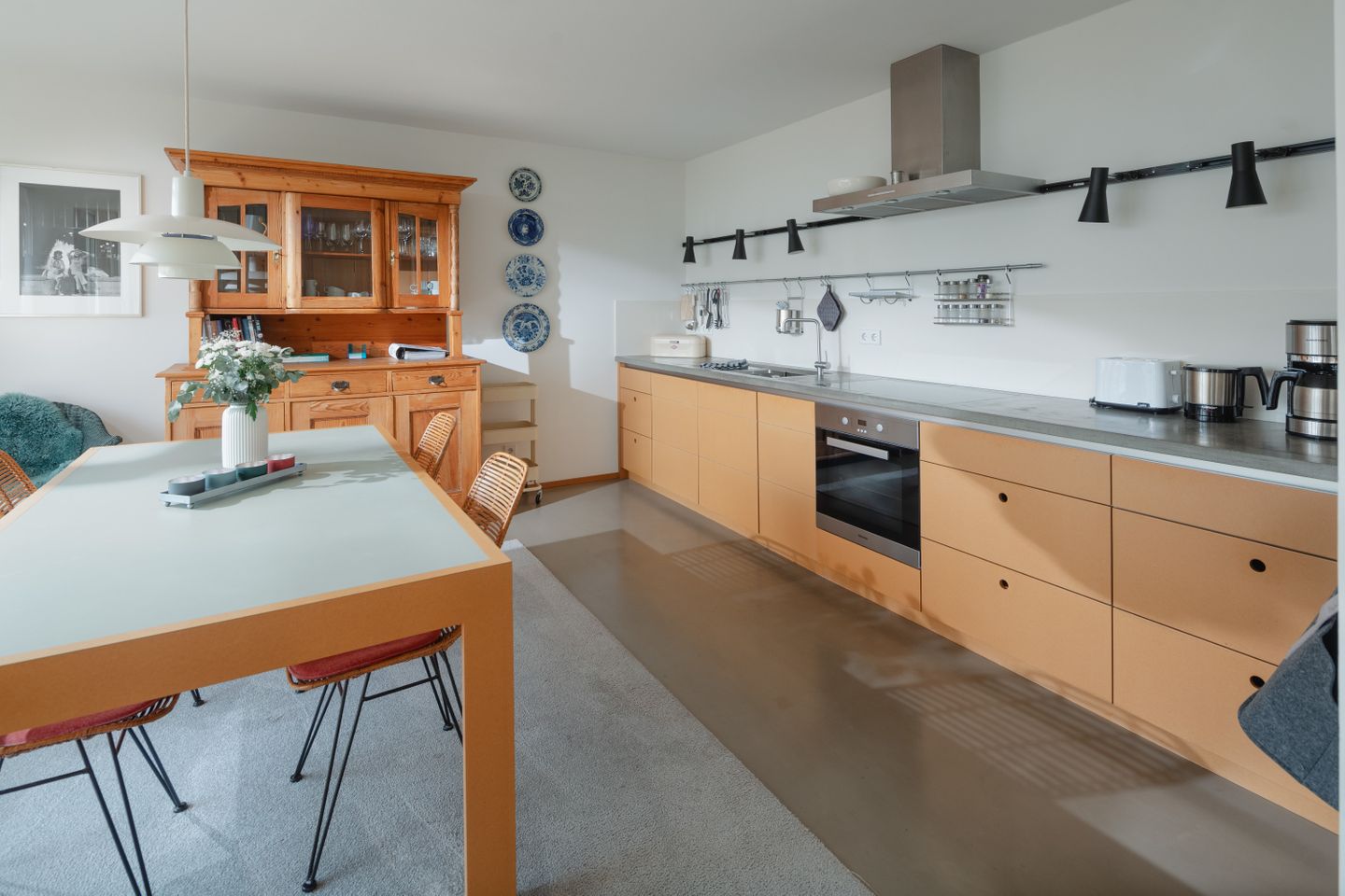  Poseidon am Weststrand Norderney - die insellotsen Norderney / Poseidon am Weststrand - Küchenzeile