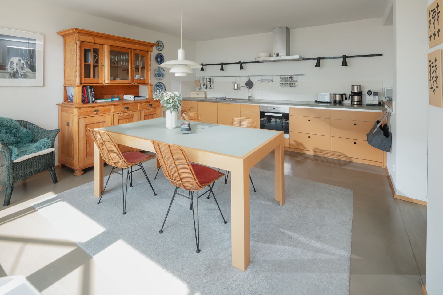  Poseidon am Weststrand Norderney - die insellotsen Norderney / Poseidon am Weststrand - Esstisch