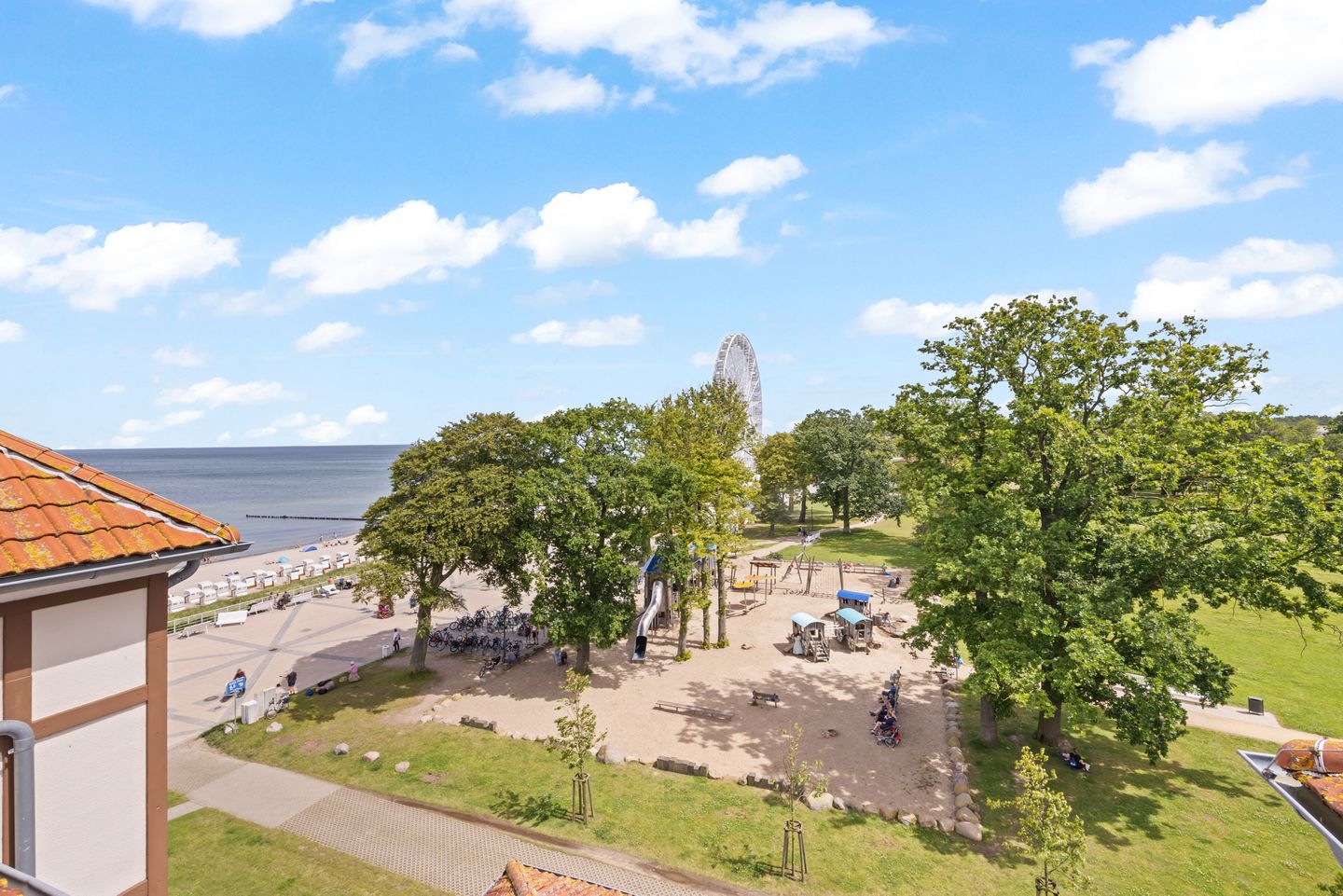 Meeresblick Meeresblick 501 Kühlungsborn - Balkon mit Ausblick