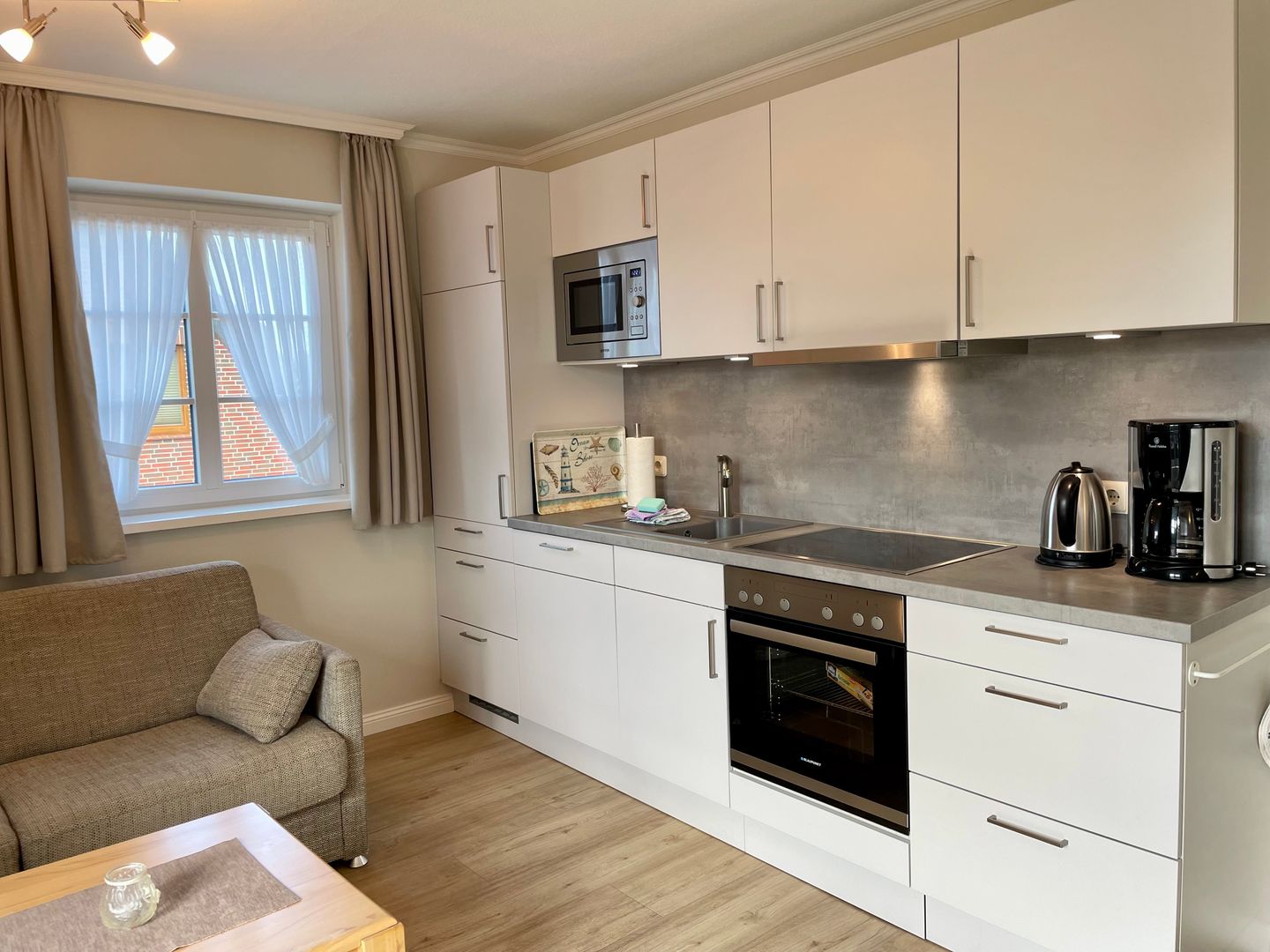 Haus an den Wiesen Austernperle Tinnum - Küche / Küchenzeile