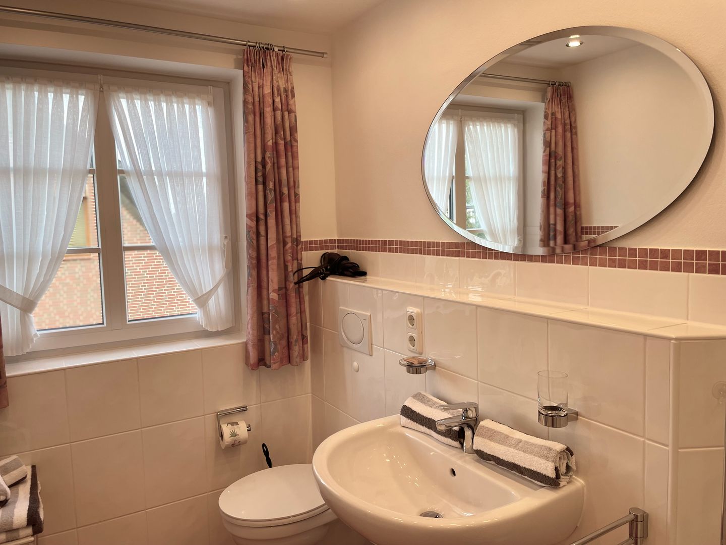 Haus an den Wiesen Austernperle Tinnum - Badezimmer