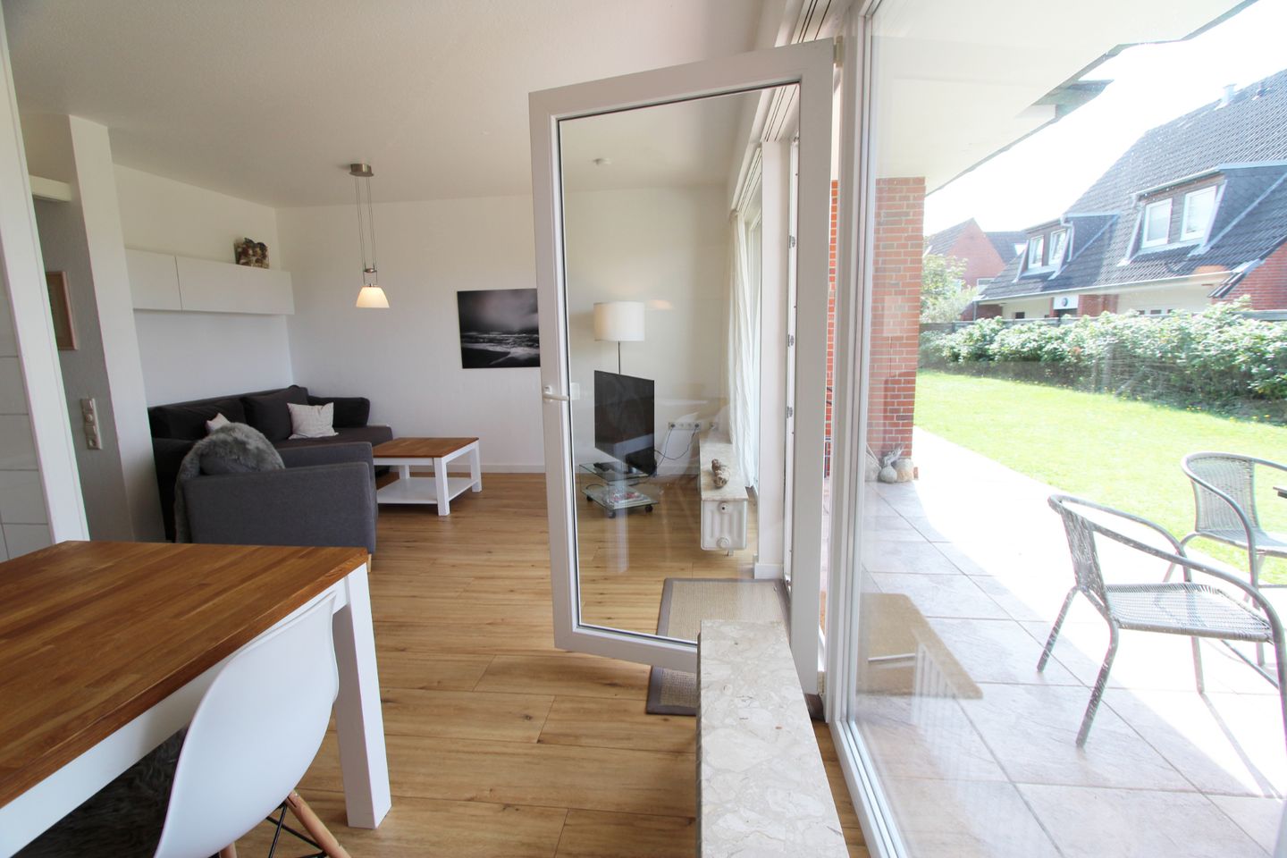 Hochkamp 3A, App. 1 Wenningstedt - Wohnzimmer