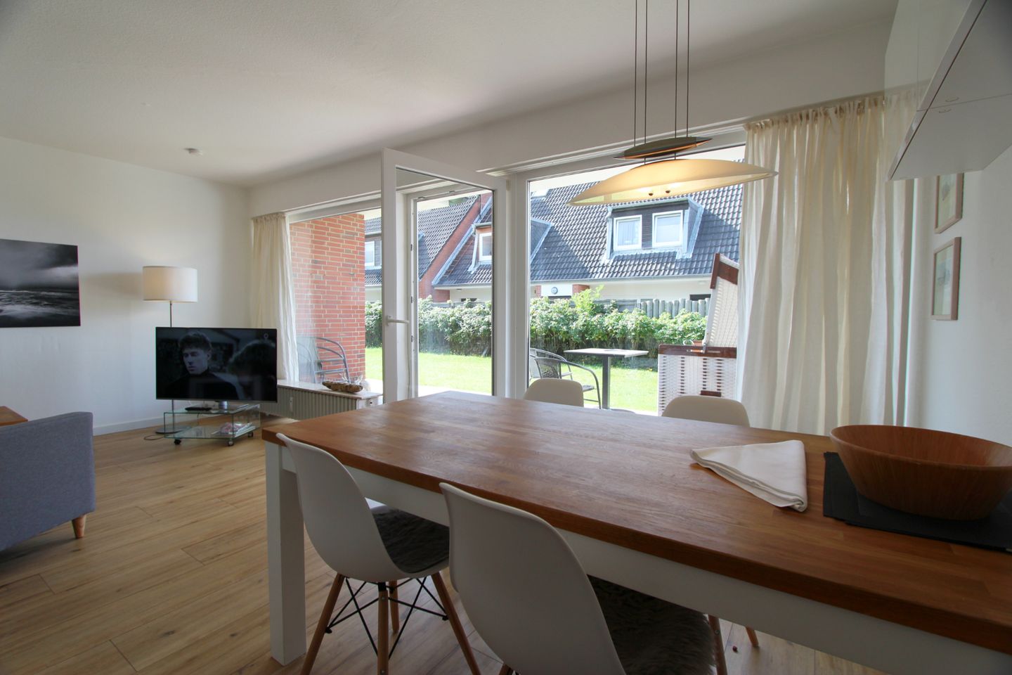 Hochkamp 3A, App. 1 Wenningstedt - Wohnzimmer