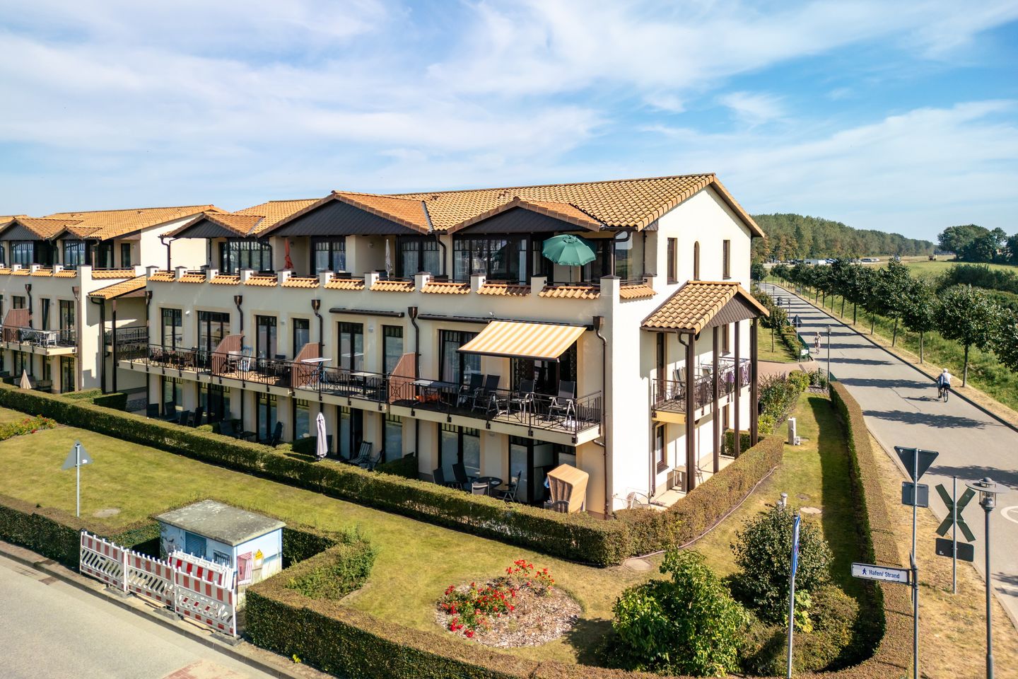 Urlaubsräume am Meer Urlaubsräume am Meer 4-9 Kühlungsborn - Vogelperspektive