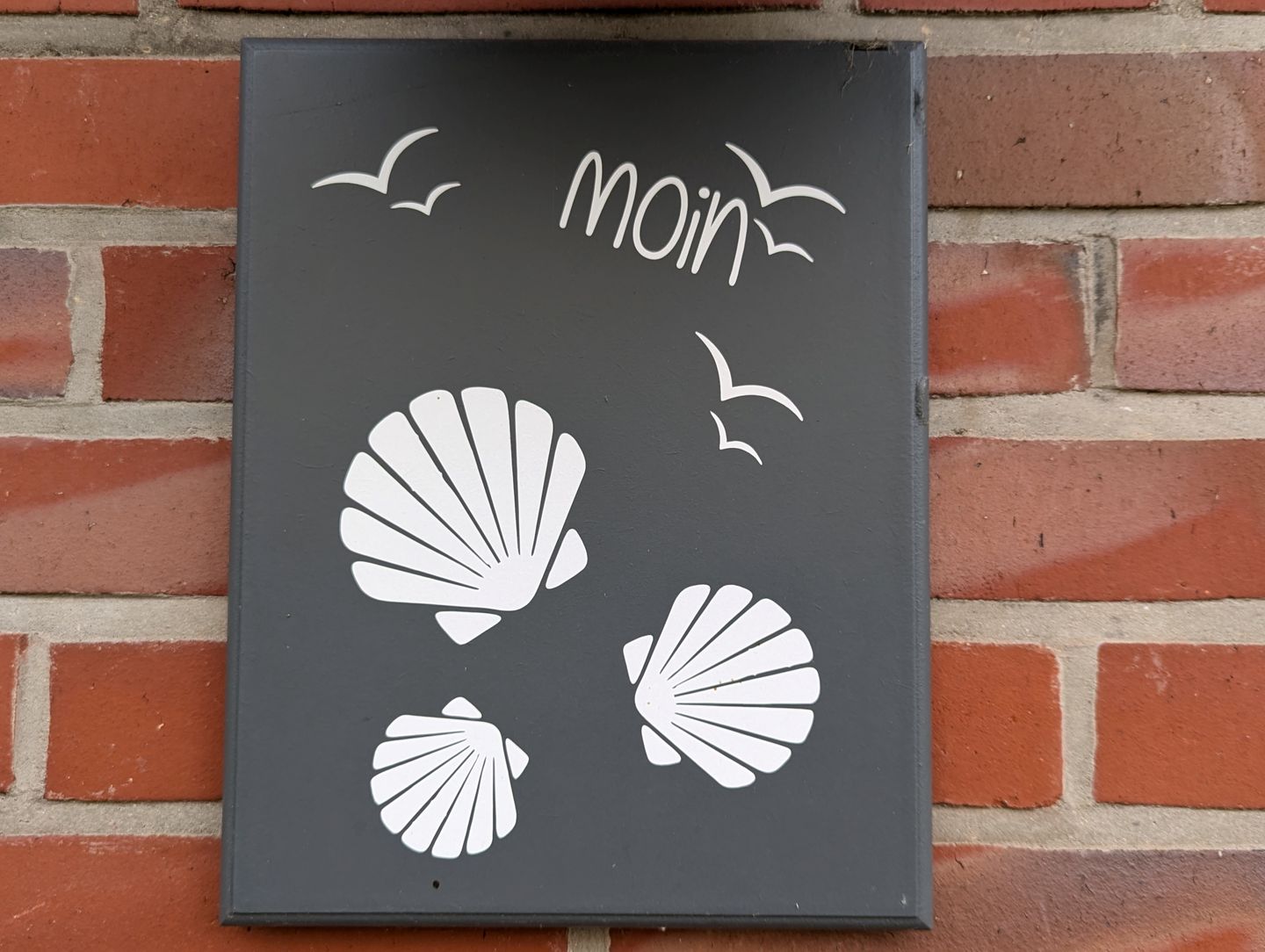 Haus Friesenglück Whg. Muschel Alkersum - Fassade / Eingang