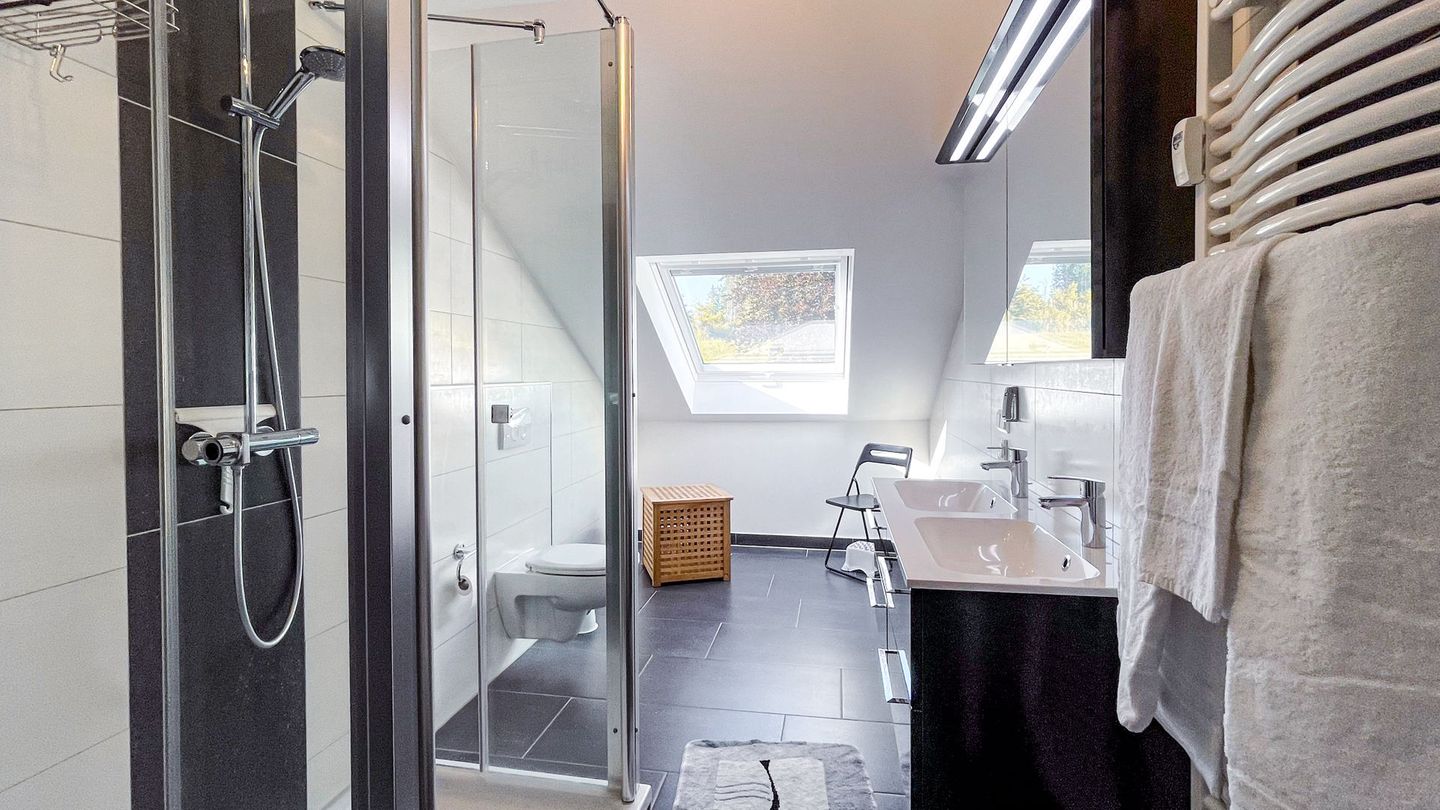  FeWo Siebenstern**** Winterberg - Badezimmer