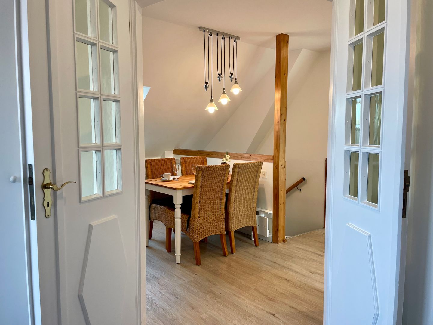 Haus an den Wiesen Seepferdchen Tinnum - Küche / Küchenzeile