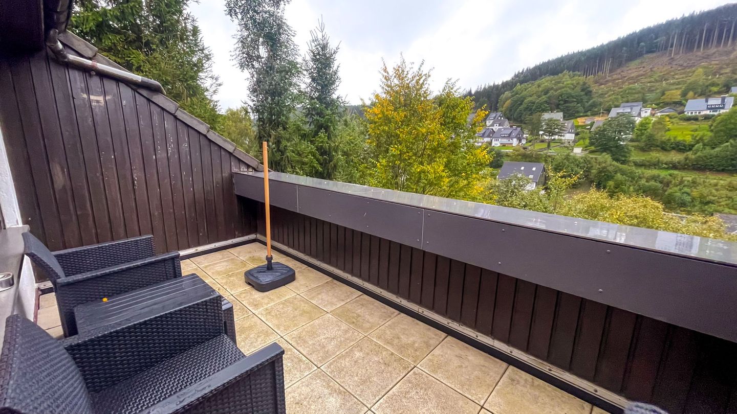  Andinas Ferienwohnung - Natur pur - Wunderschöner Ausblick Winterberg - Silbach - -img.tag.balcony-