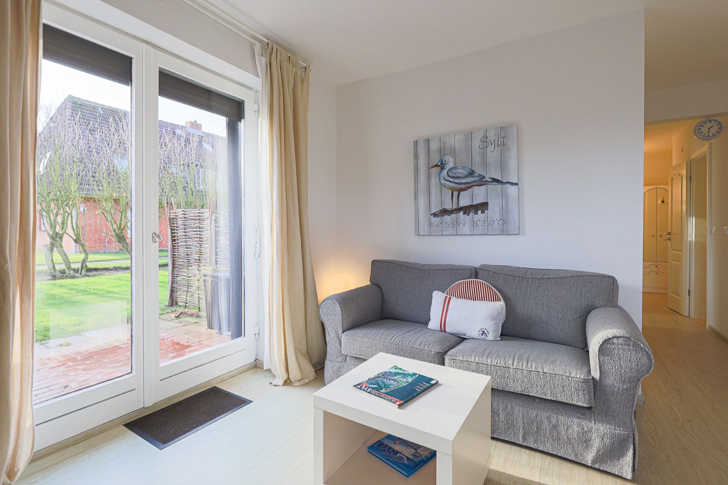 Sonnenschein - Westerlandstr. 16, App. 2 Wenningstedt - Wohnzimmer