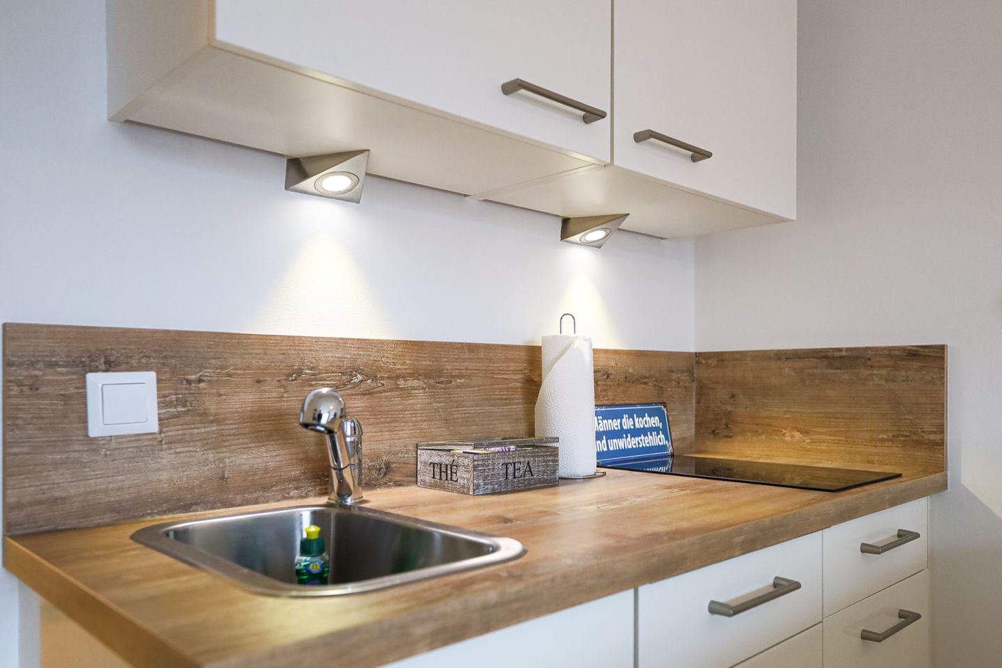 Sonnenschein - Westerlandstr. 16, App. 2 Wenningstedt - Küche / Küchenzeile