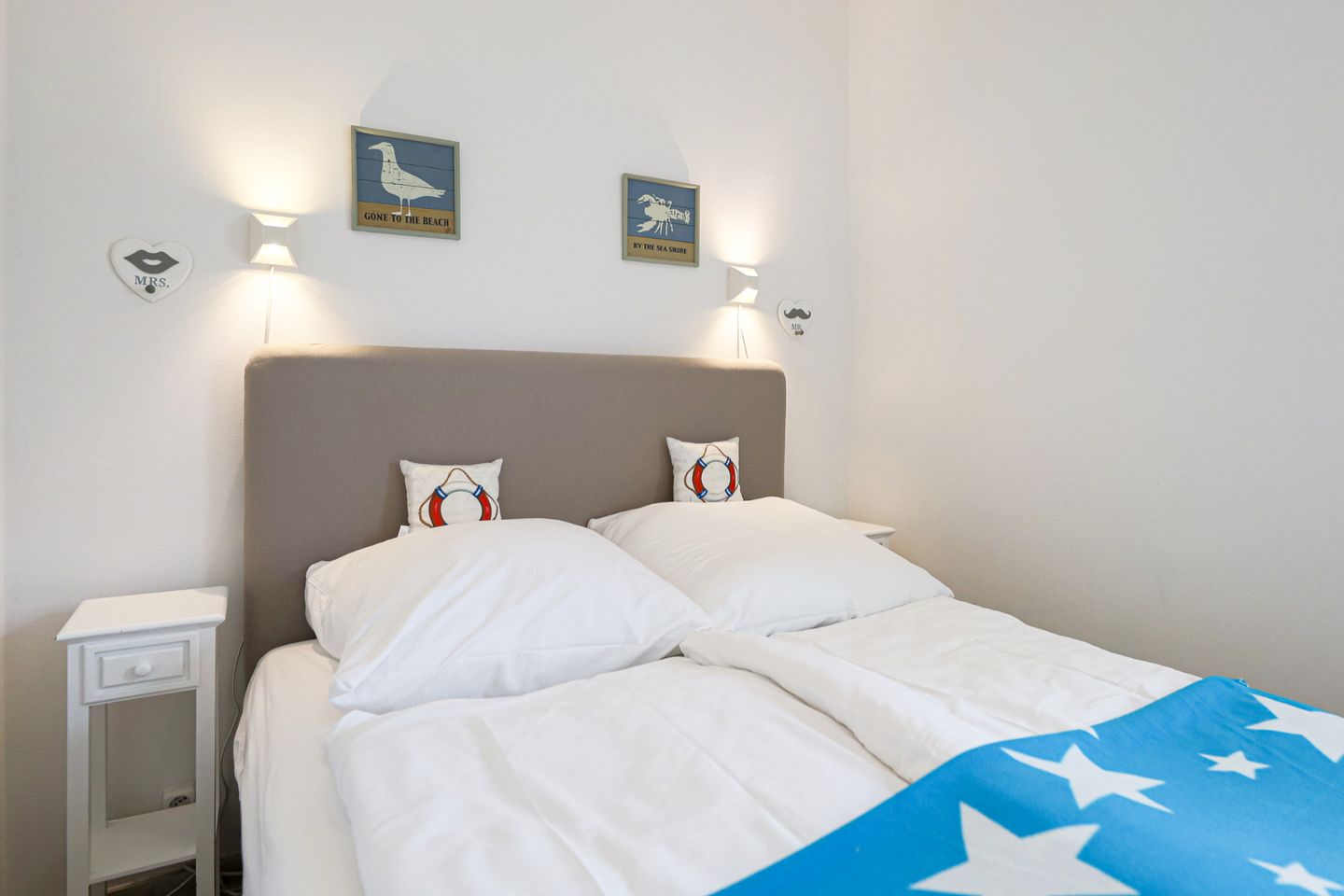 Sonnenschein - Westerlandstr. 16, App. 2 Wenningstedt - Schlafzimmer